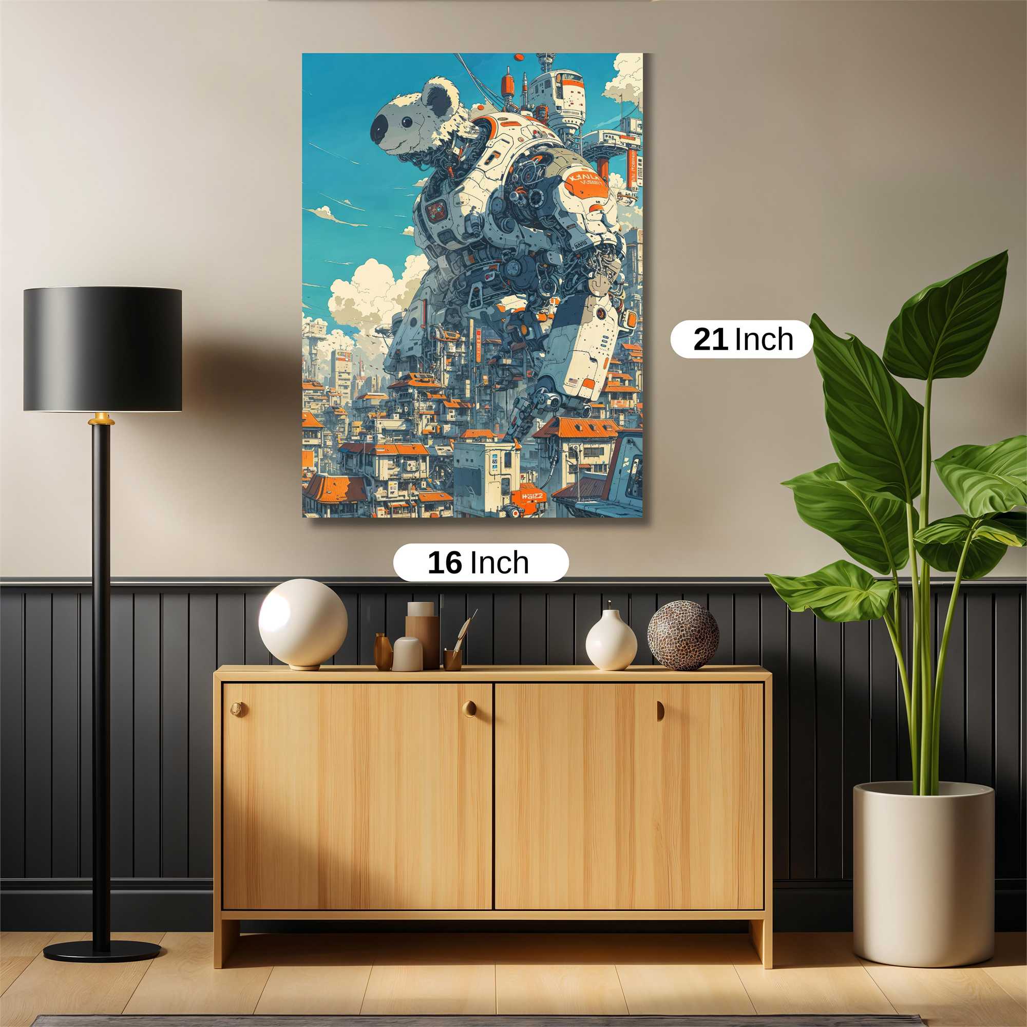BearBot Serenity Safe Wall Magnetic / M