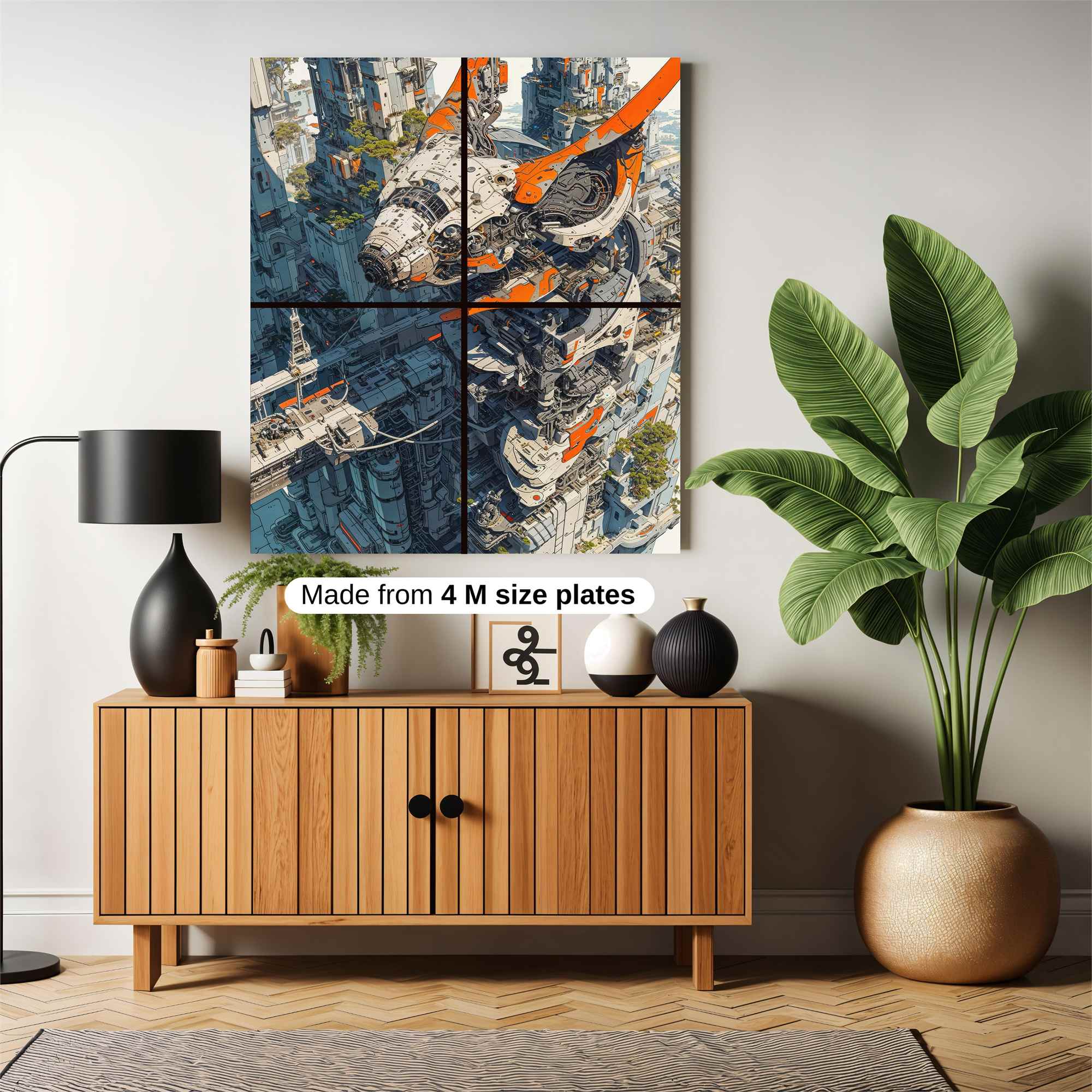 Mecha Majesty Safe Wall Magnetic / M