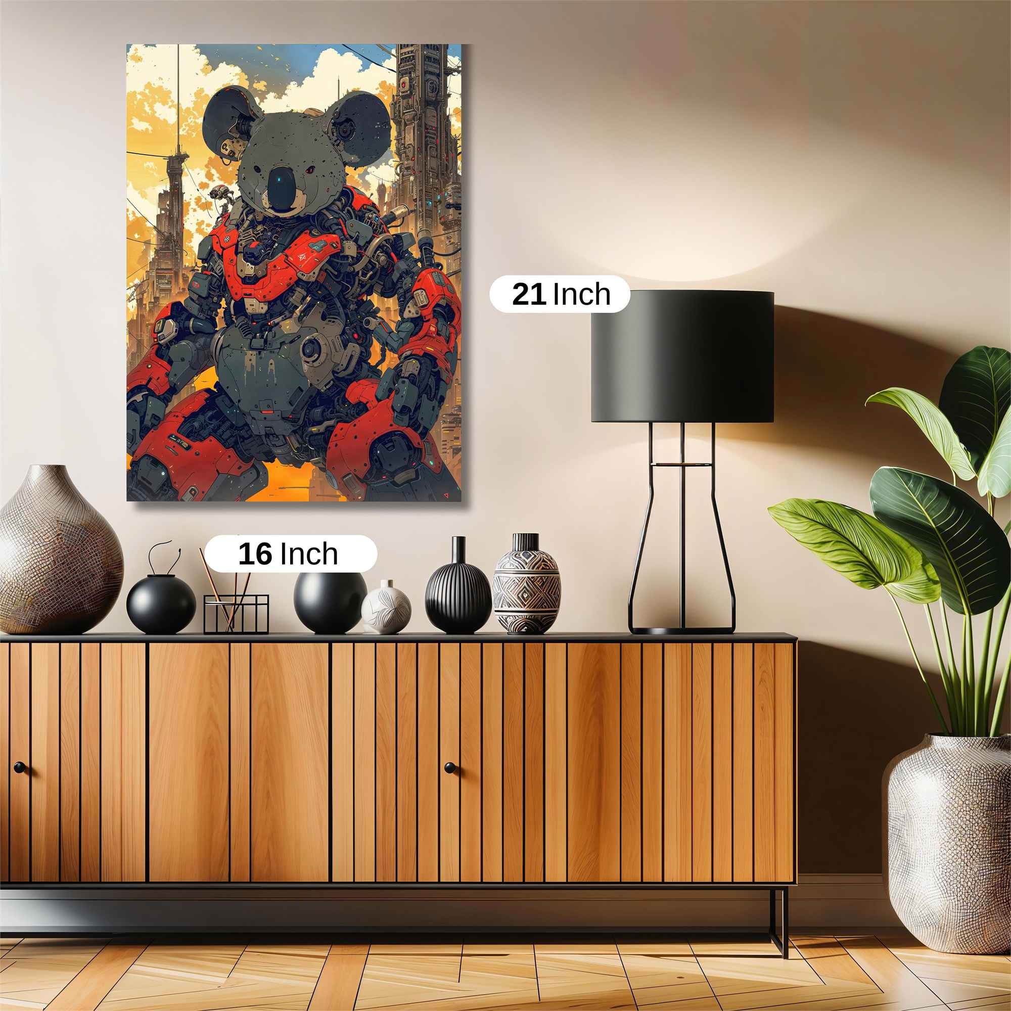 Koala Cyberpunk Safe Wall Magnetic / M