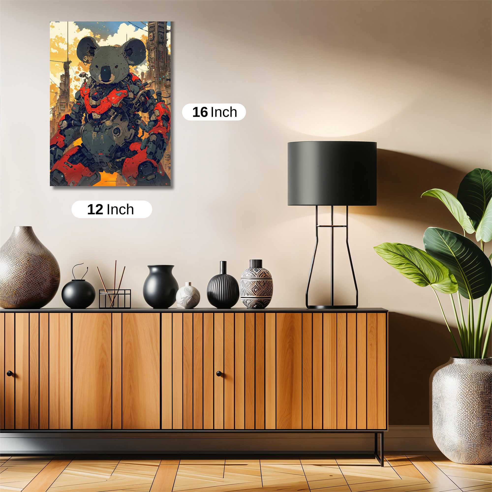 Koala Cyberpunk Safe Wall Magnetic / M