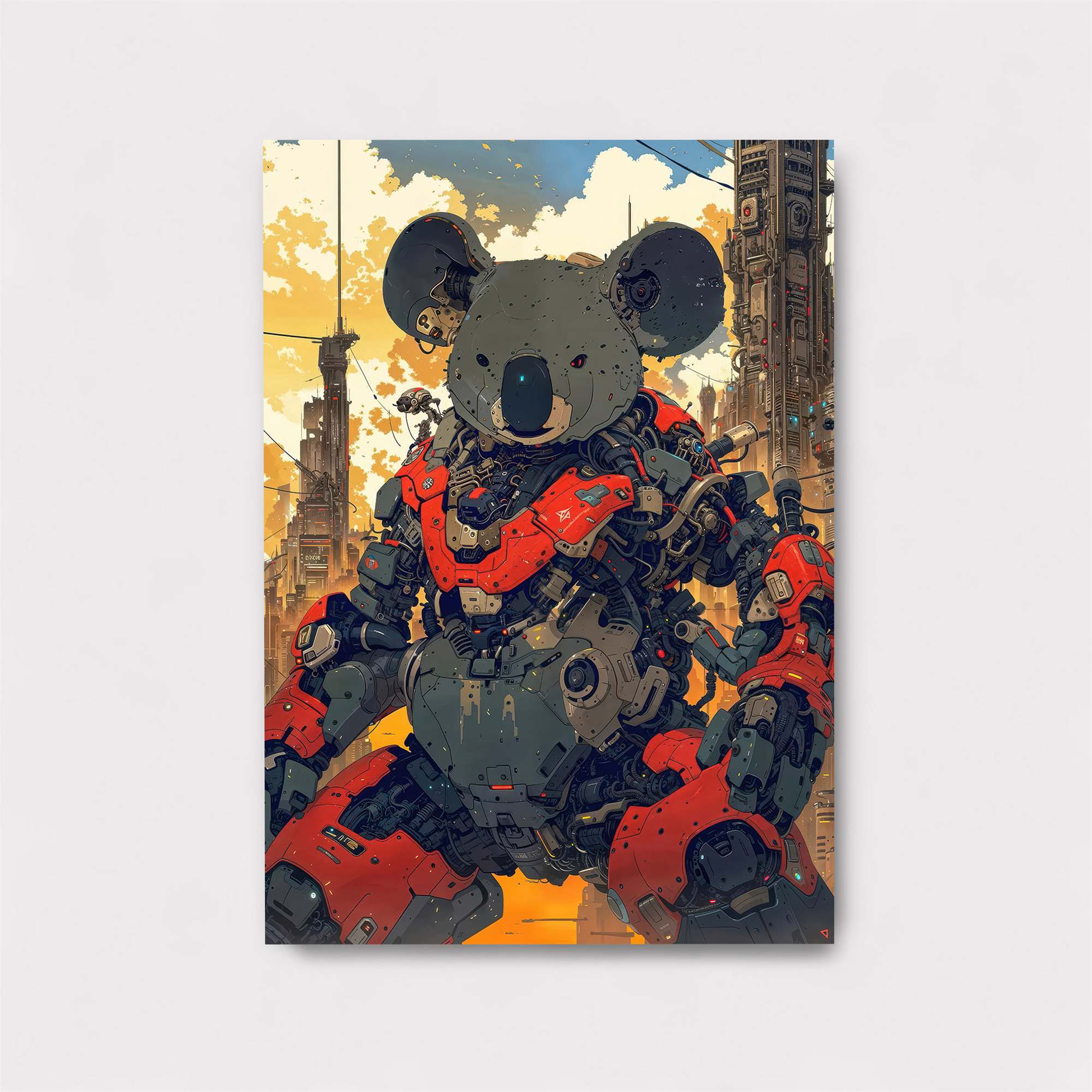 Koala Cyberpunk Safe Wall Magnetic / M