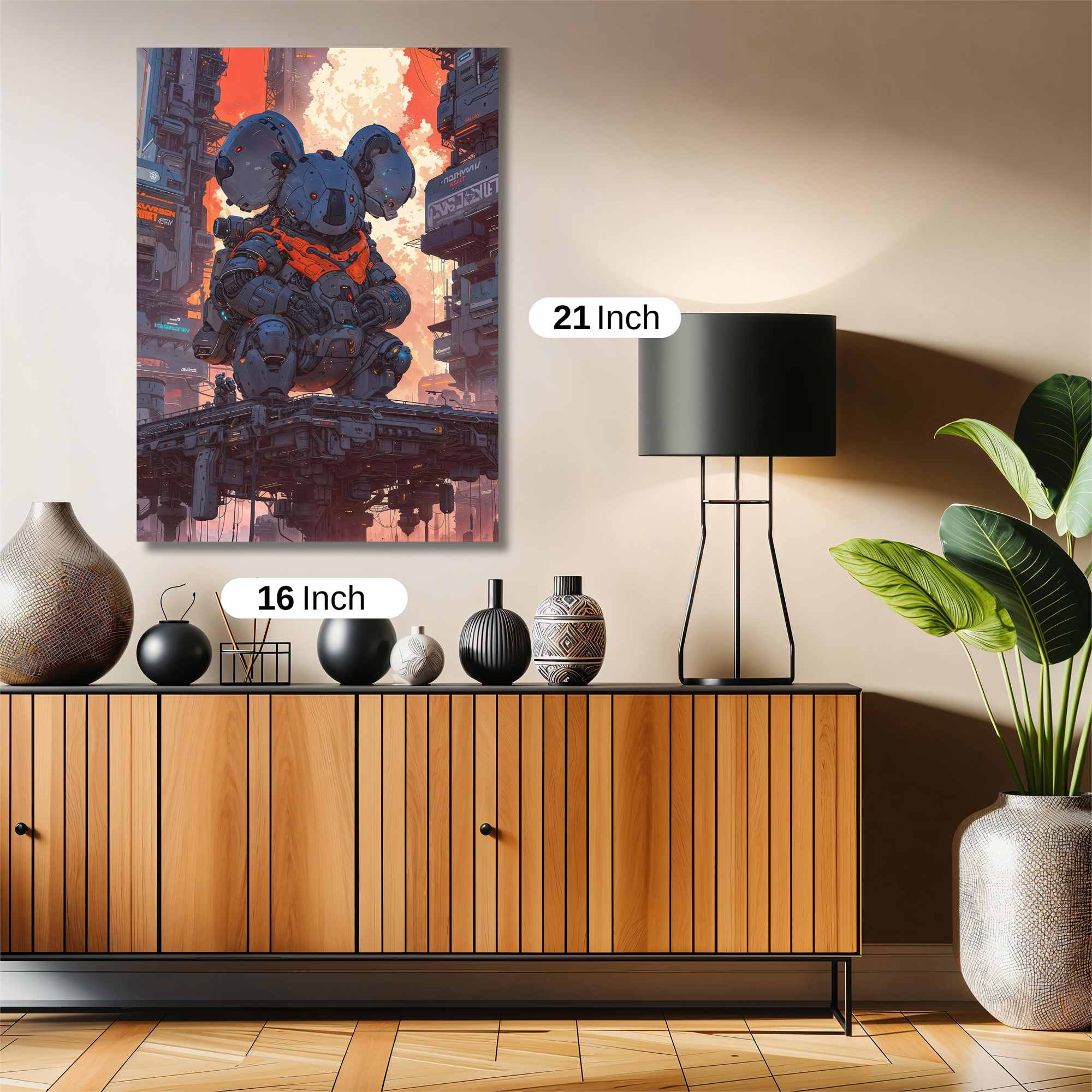 KoalaCyberpunk Safe Wall Magnetic / M