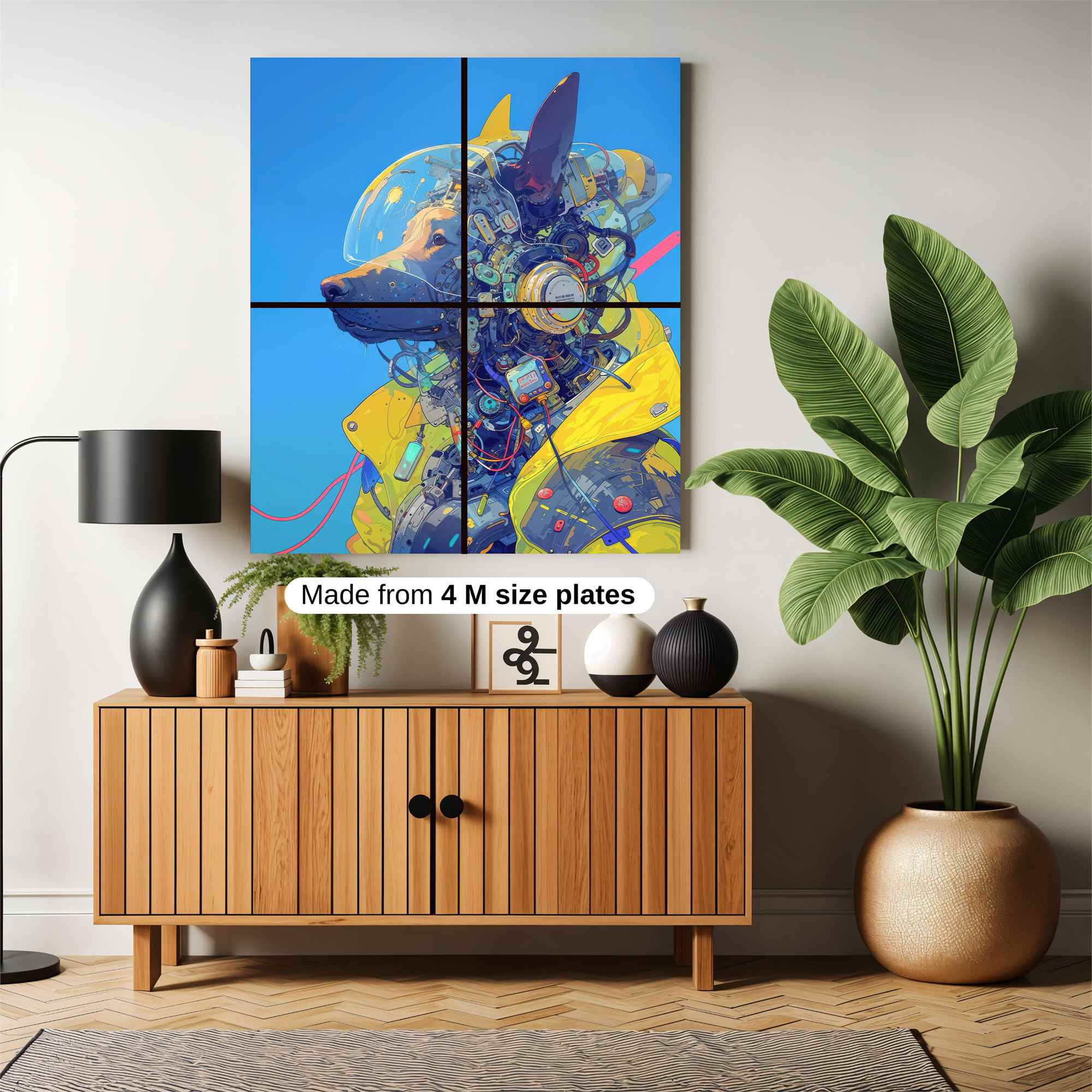 Cyber Pup Safe Wall Magnetic / M