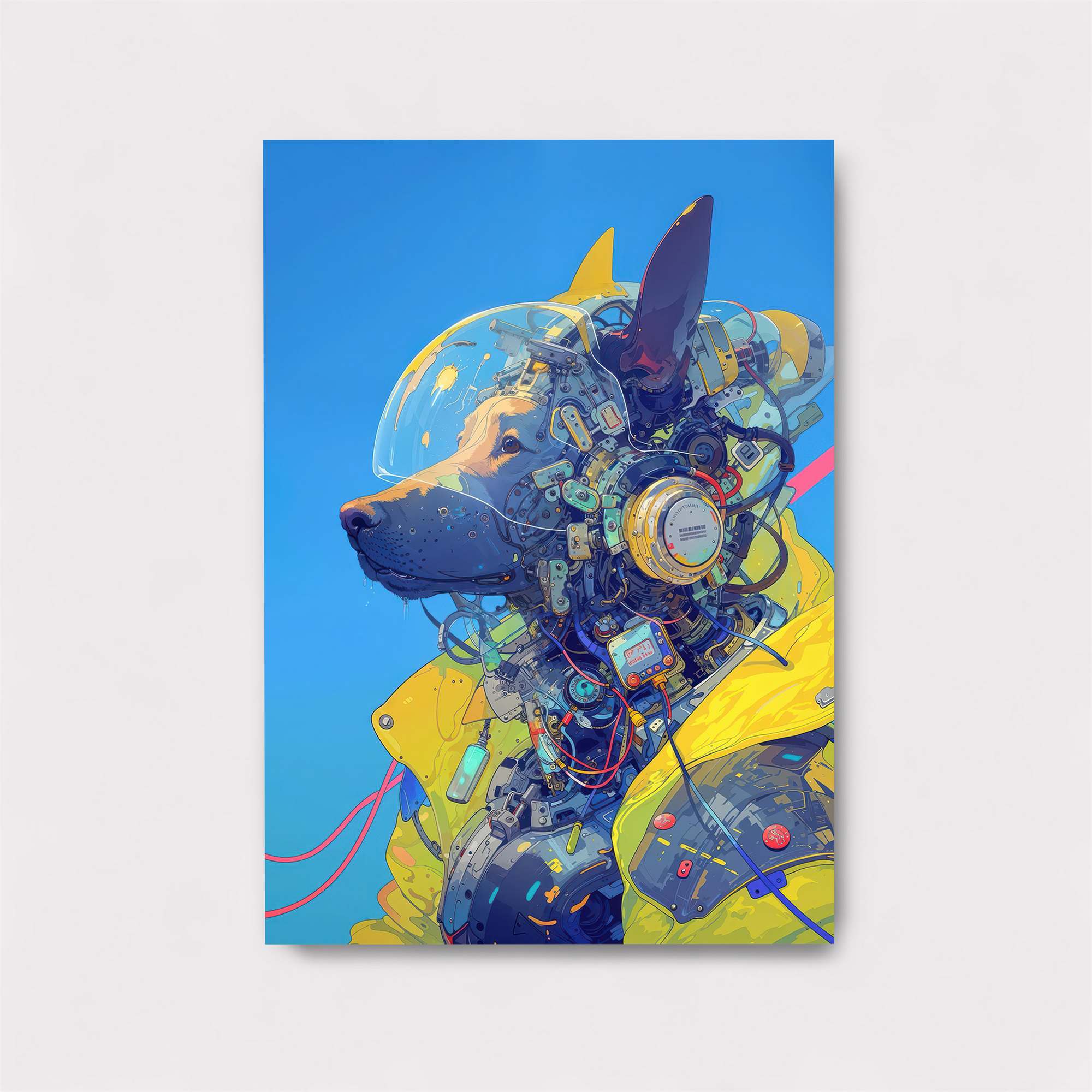 Cyber Pup Safe Wall Magnetic / M