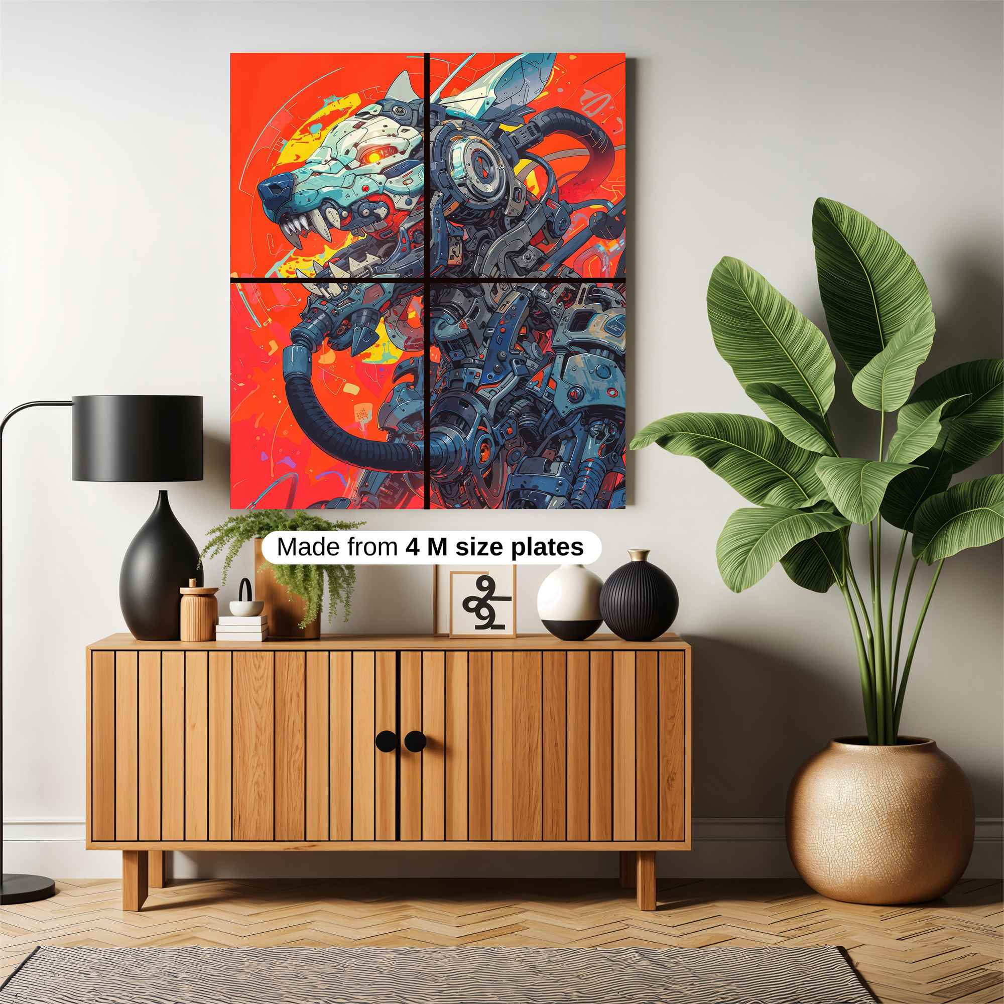 Cyber Hound Safe Wall Magnetic / M