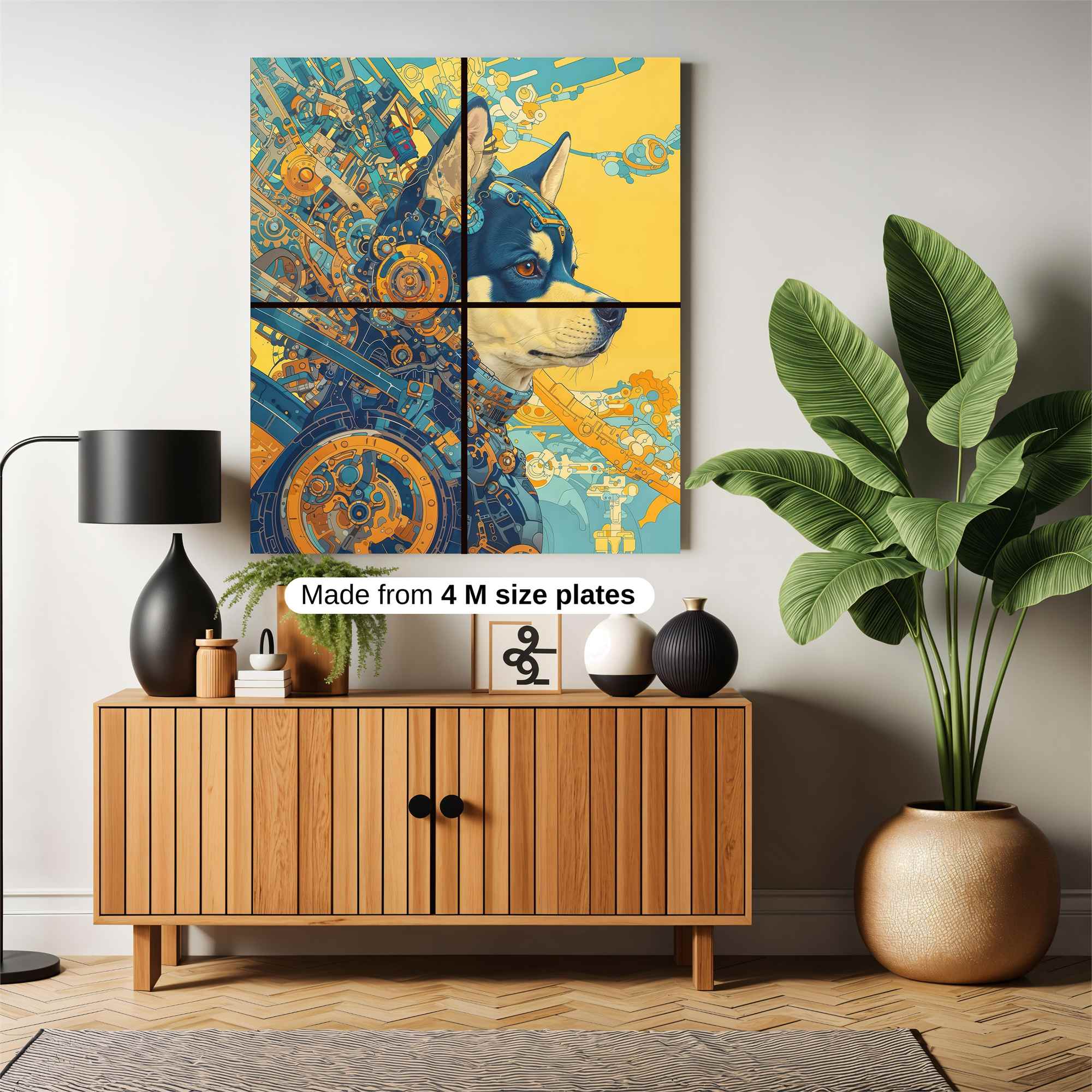 Cyber Canine Safe Wall Magnetic / M