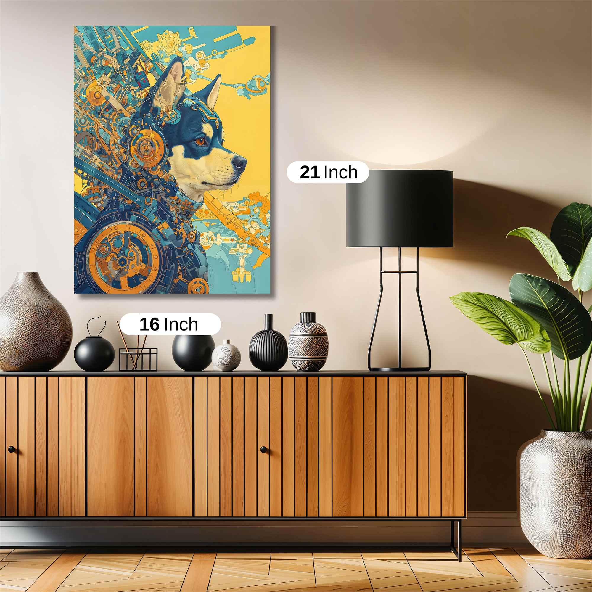 Cyber Canine Safe Wall Magnetic / M