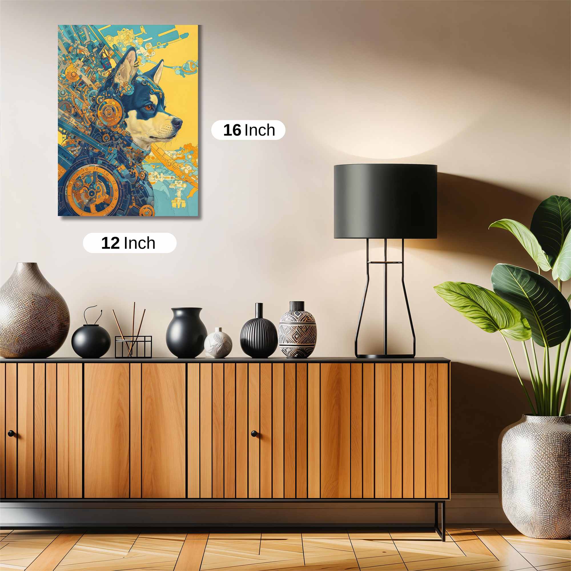 Cyber Canine Safe Wall Magnetic / M