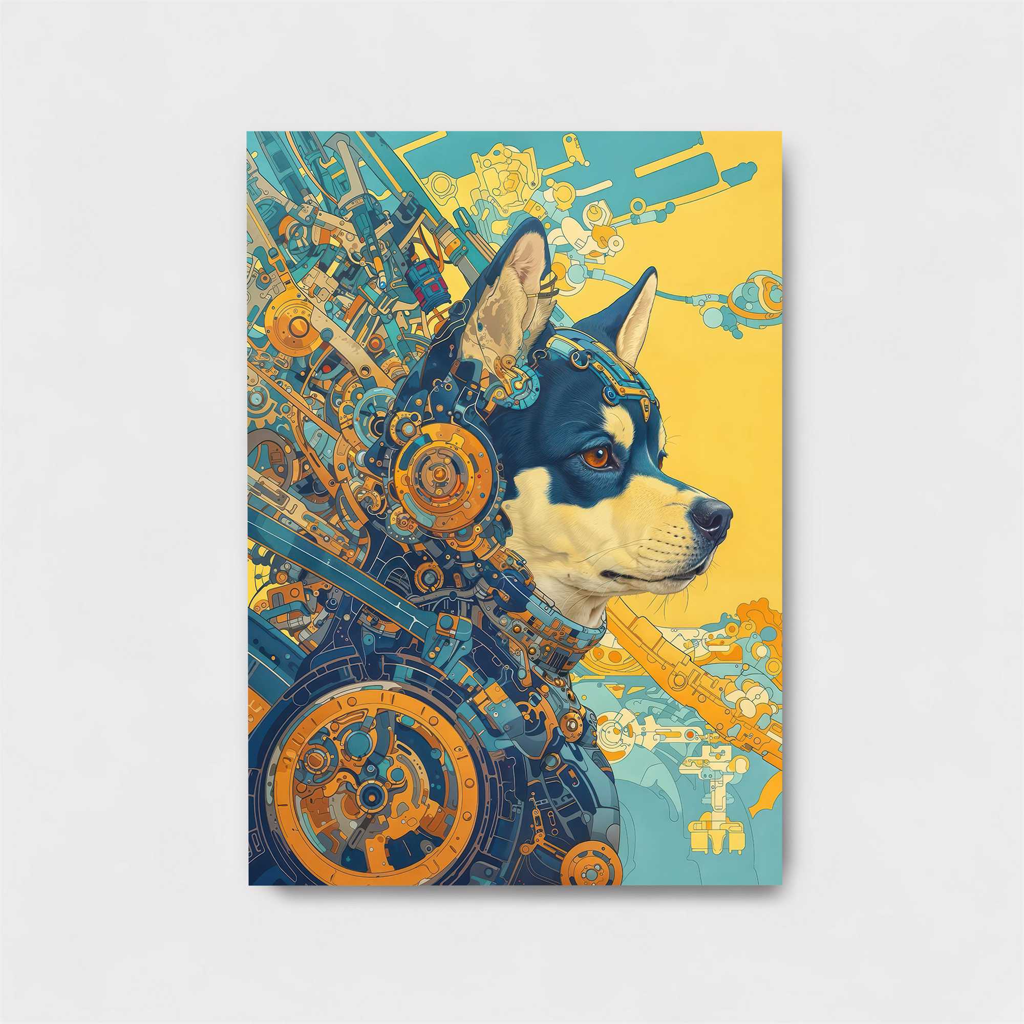 Cyber Canine Safe Wall Magnetic / M