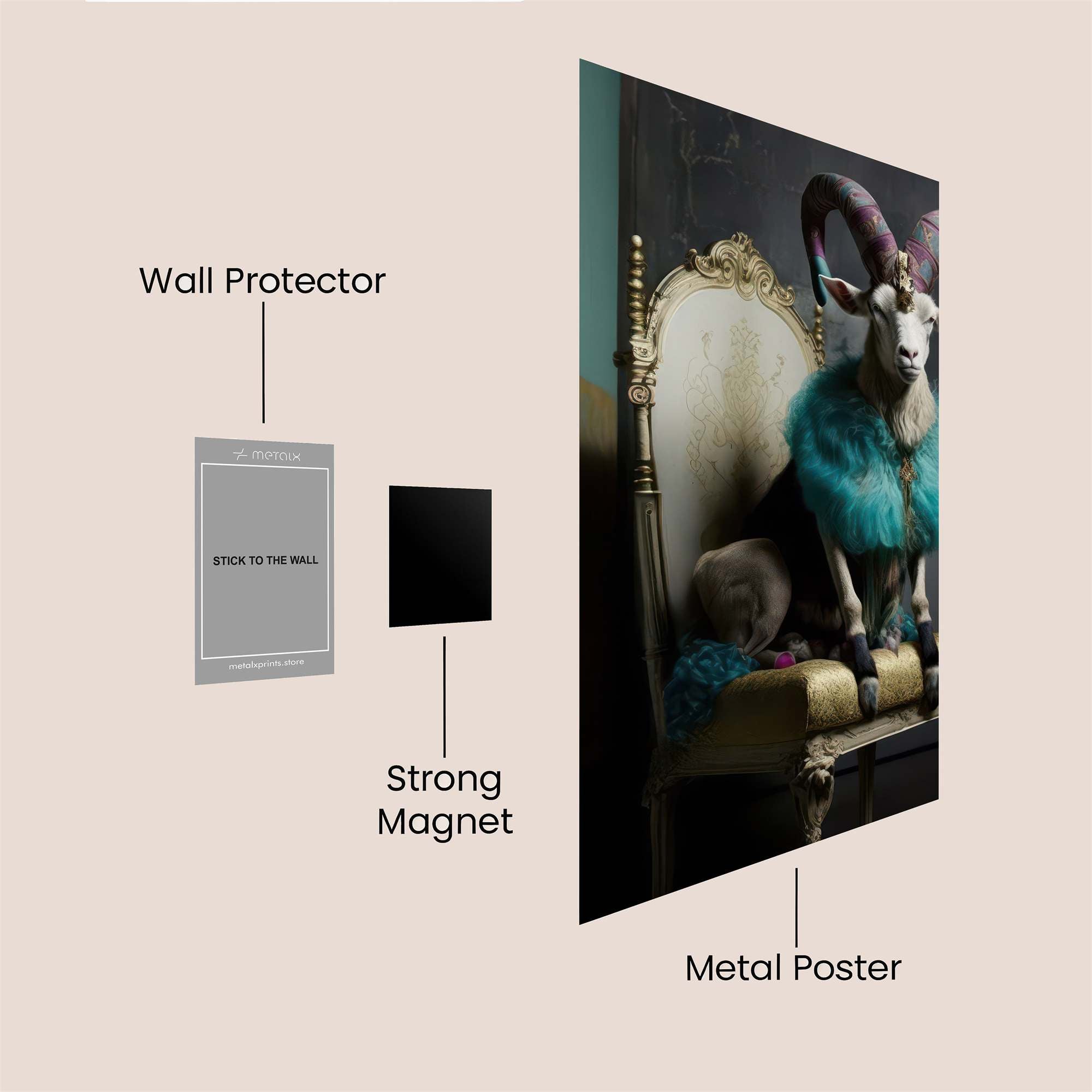 Regal Ram Safe Wall Magnetic / M