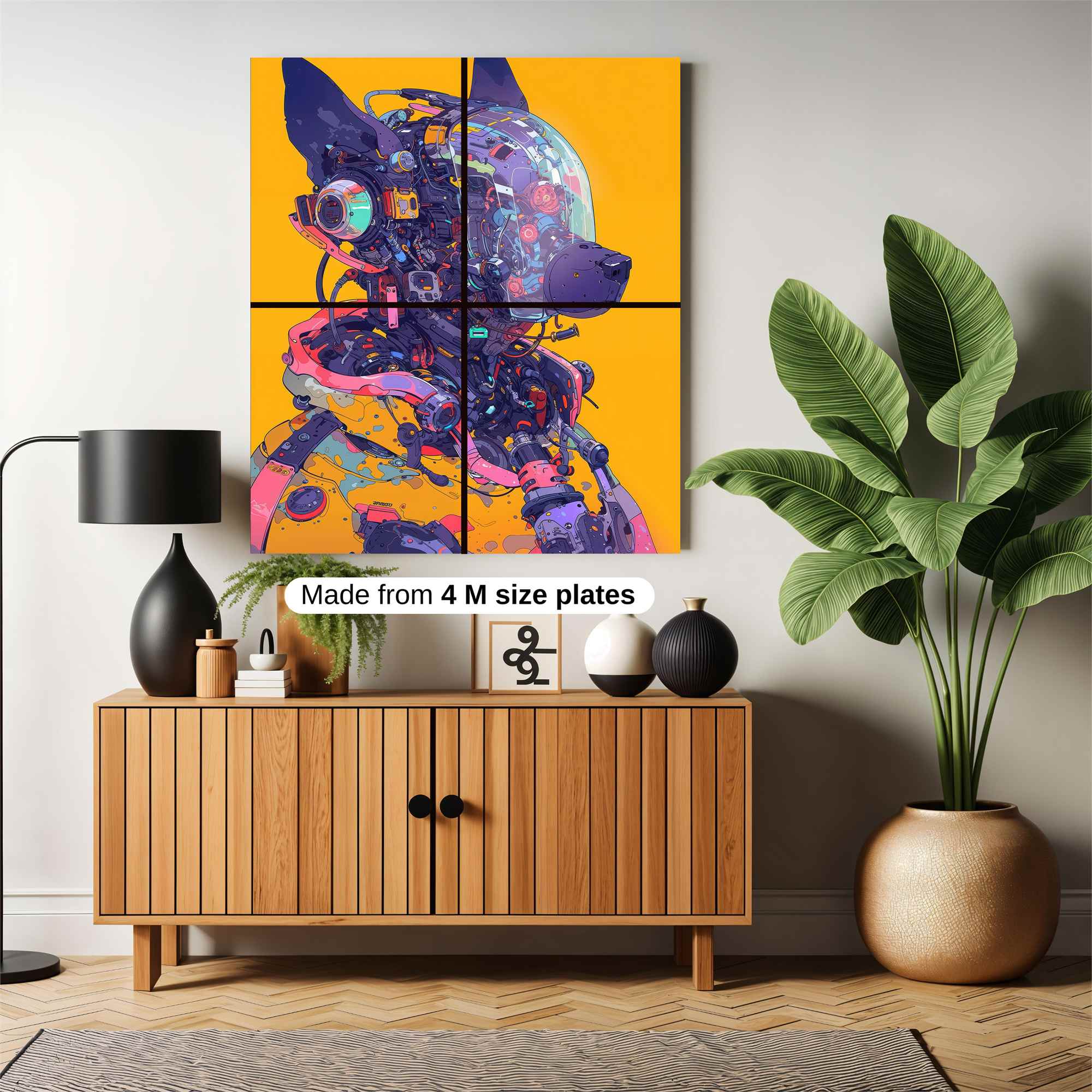 CyberPup Vibrant Safe Wall Magnetic / M