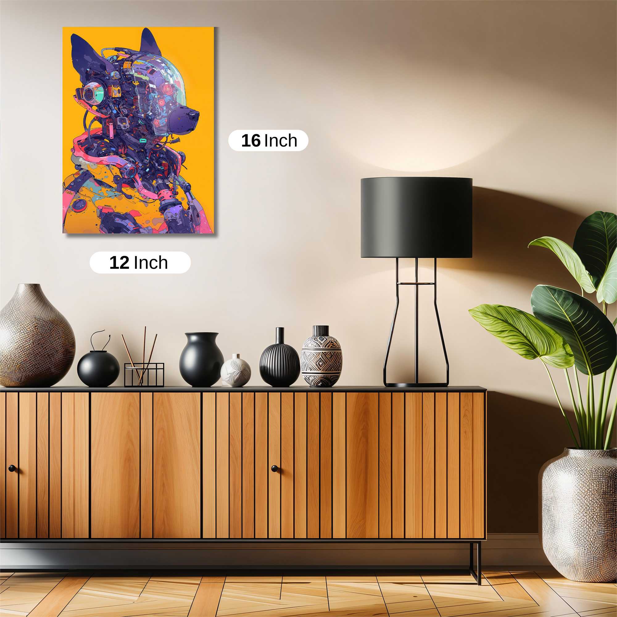 CyberPup Vibrant Safe Wall Magnetic / M