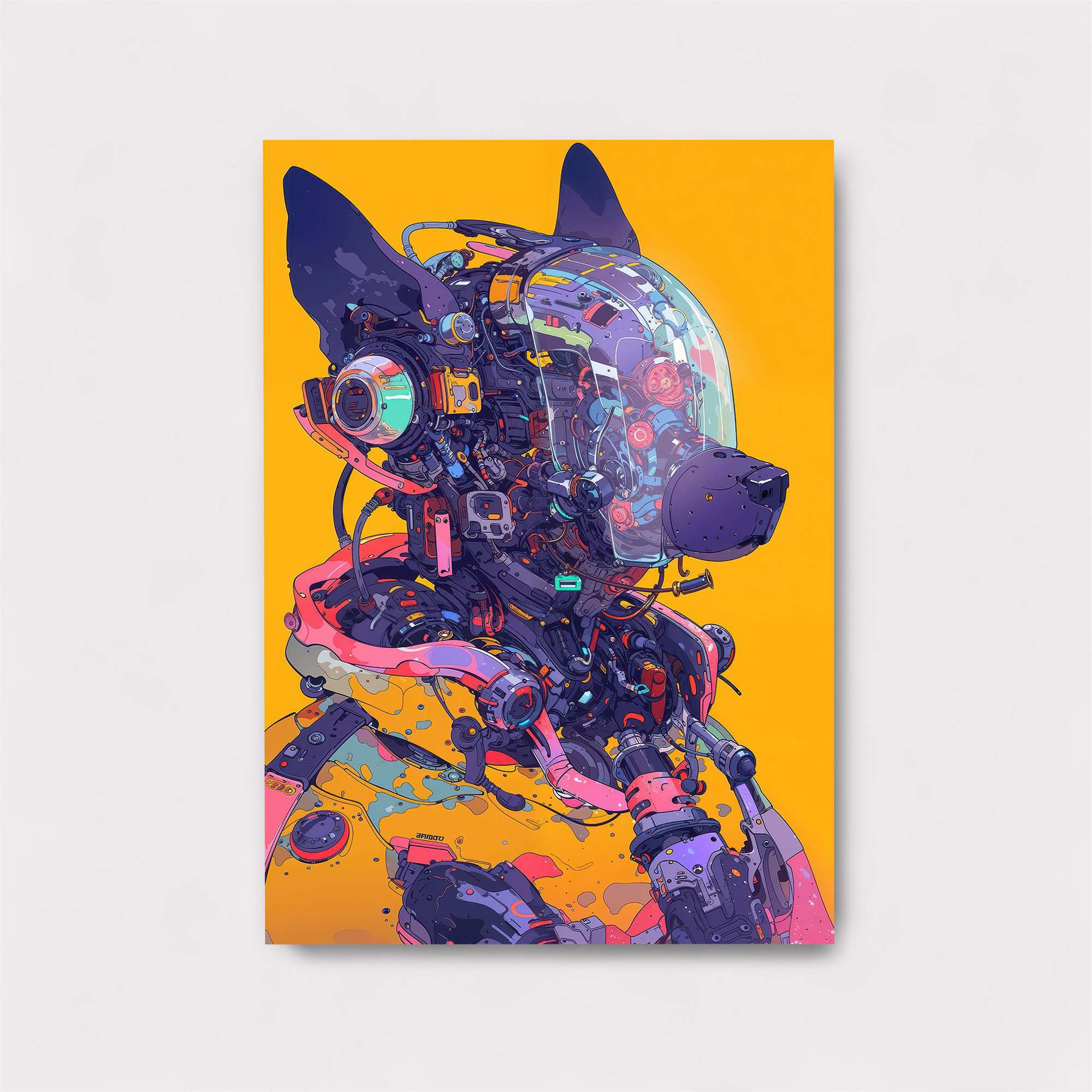 CyberPup Vibrant Safe Wall Magnetic / M