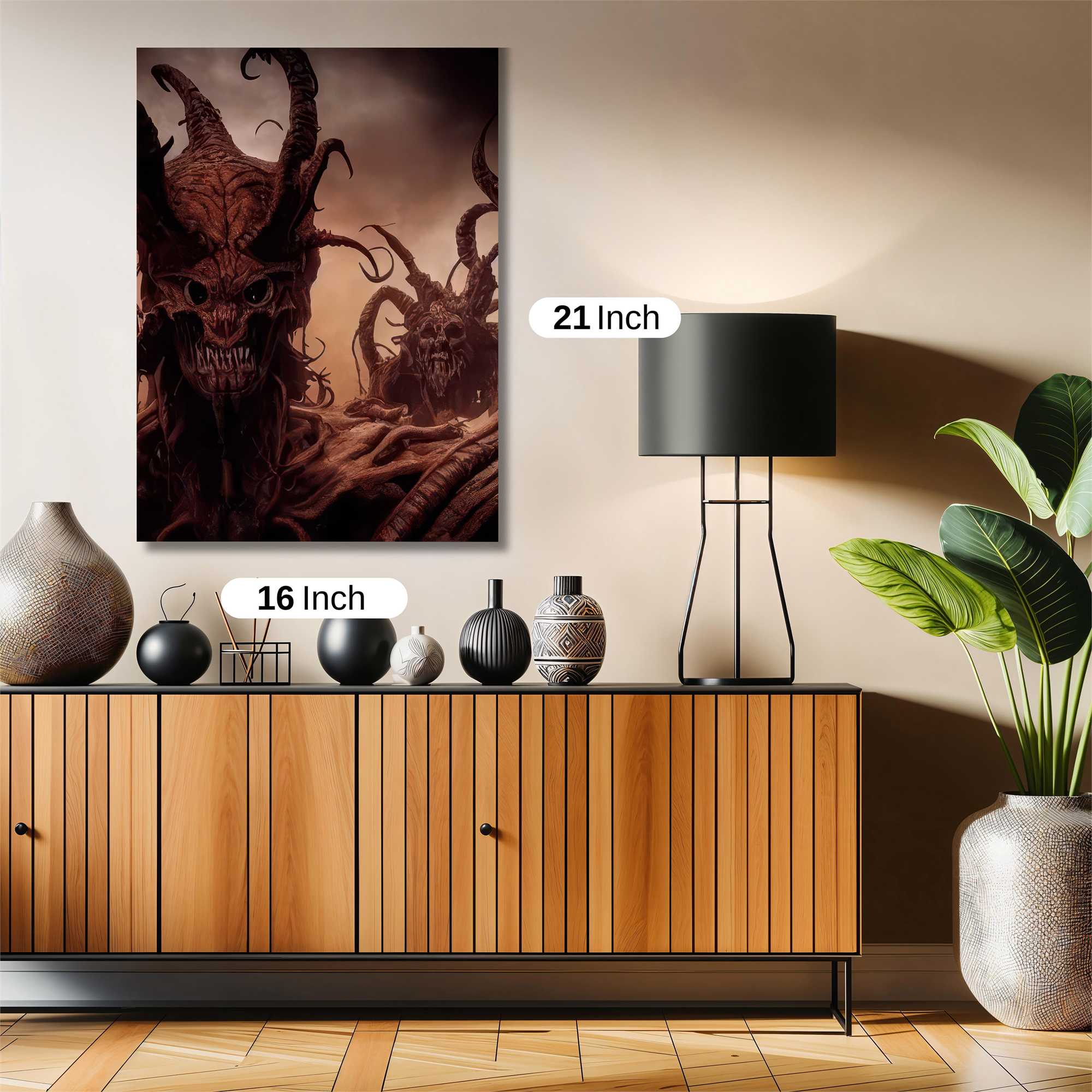 Demon Whispers Safe Wall Magnetic / M