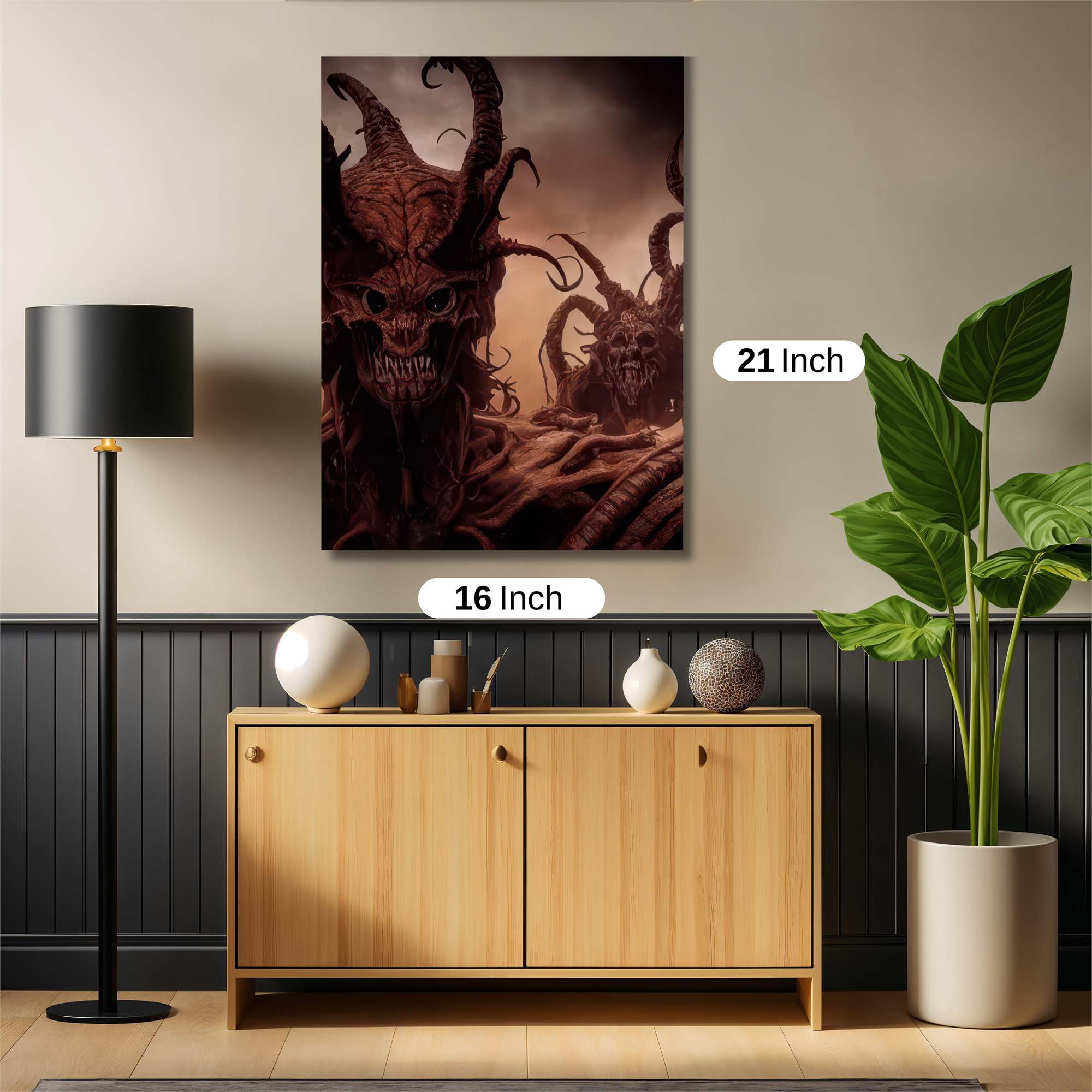 Demon Whispers Safe Wall Magnetic / M