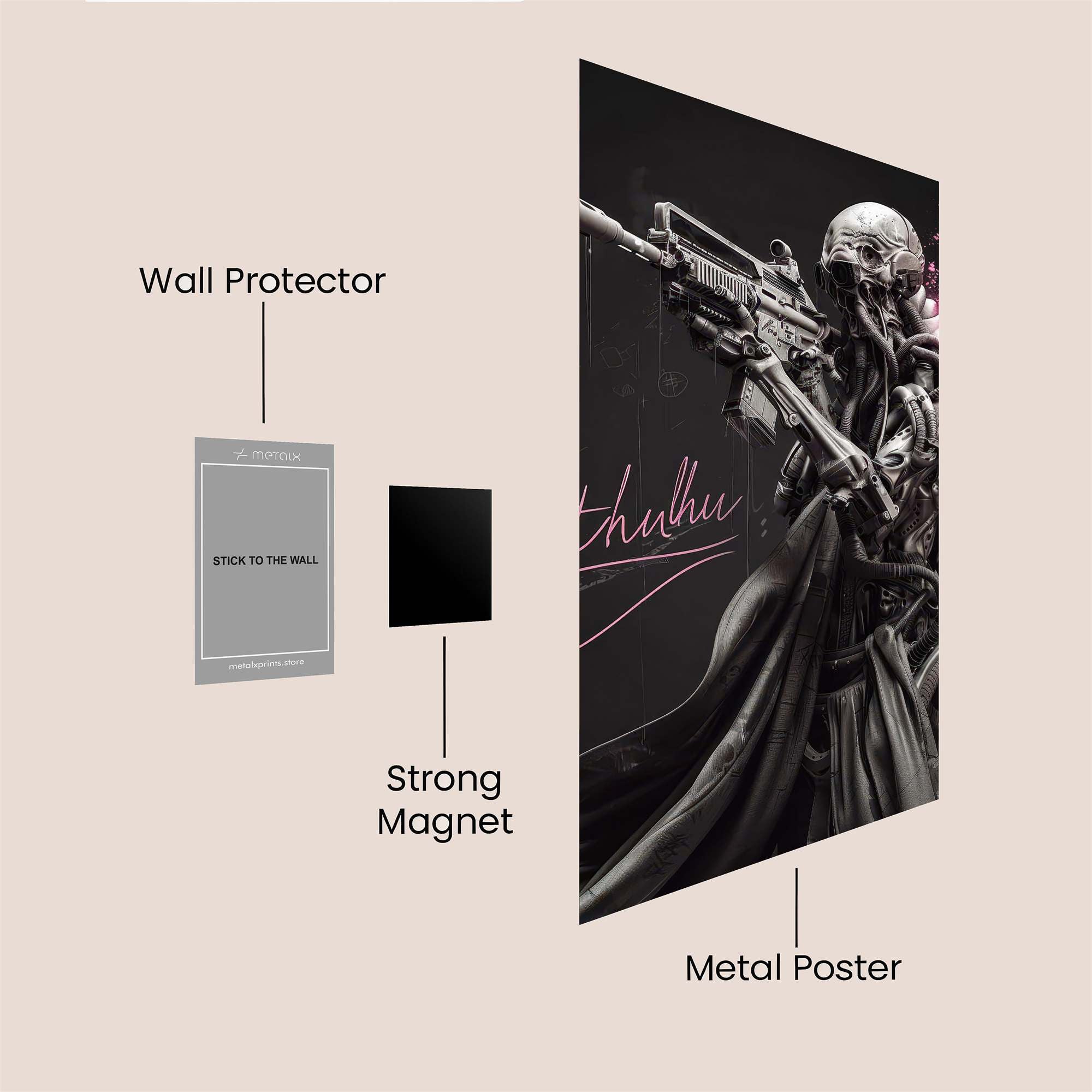 Cthulhu Chaos Safe Wall Magnetic / M