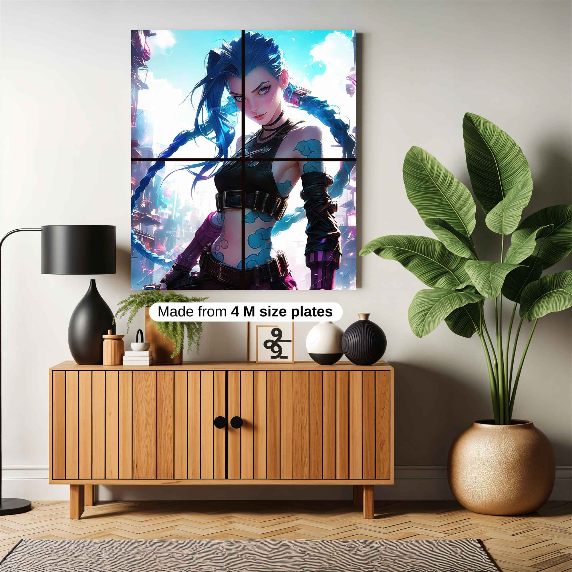 Jinx Rebellious Safe Wall Magnetic / M