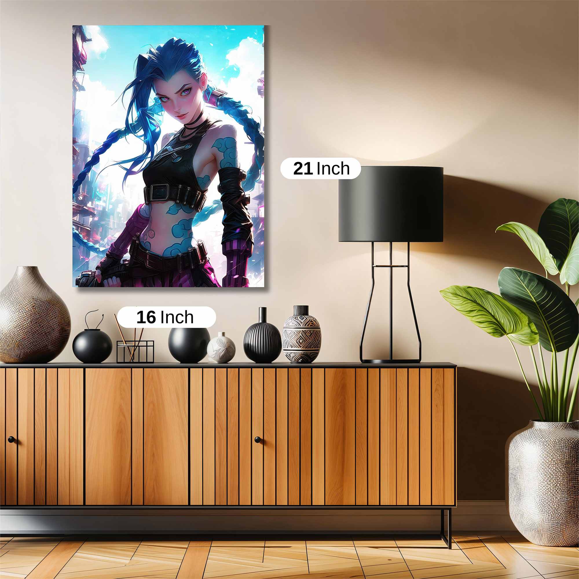 Jinx Rebellious Safe Wall Magnetic / M