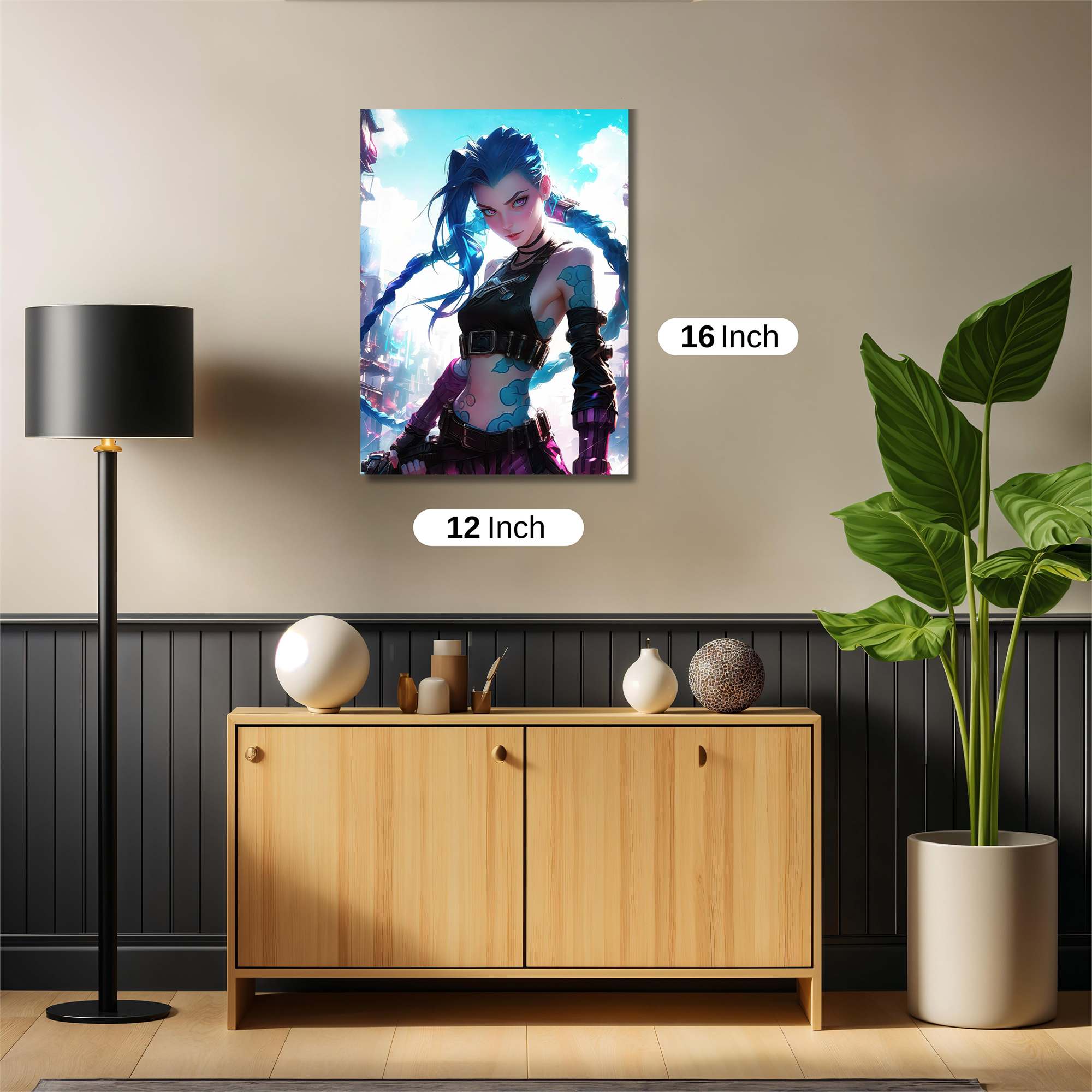 Jinx Rebellious Safe Wall Magnetic / M