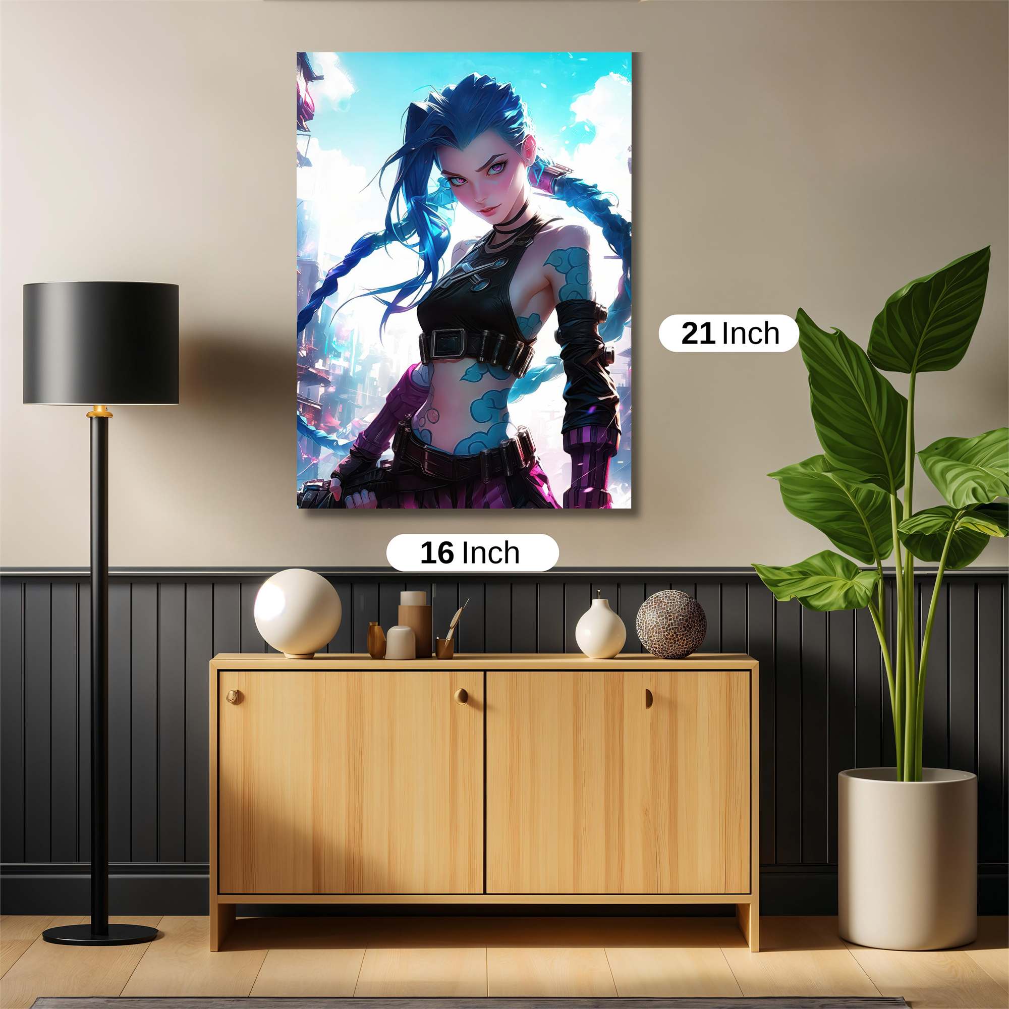 Jinx Rebellious Safe Wall Magnetic / M