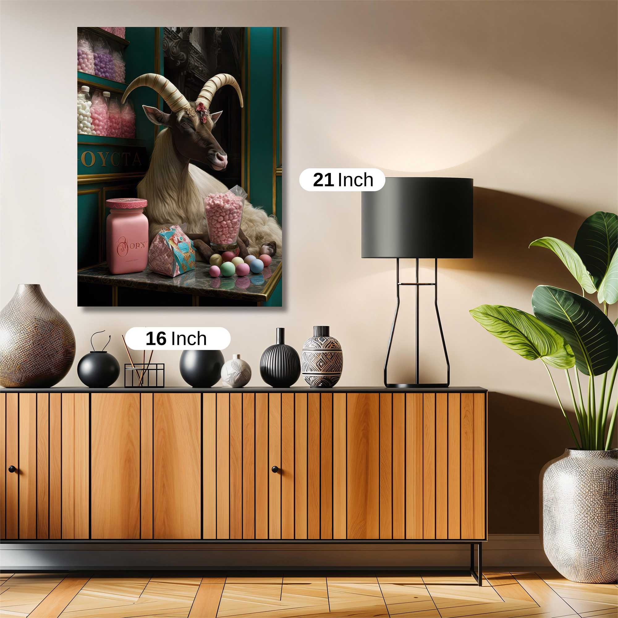 Goat Whimsy Safe Wall Magnetic / M