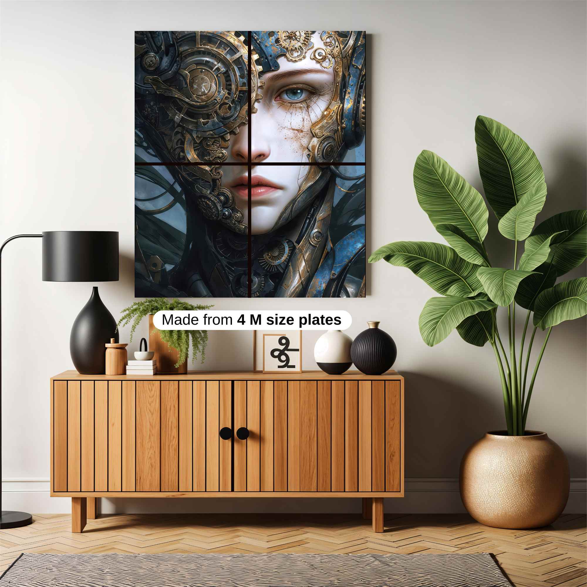 Clockwork Enigma Safe Wall Magnetic / M