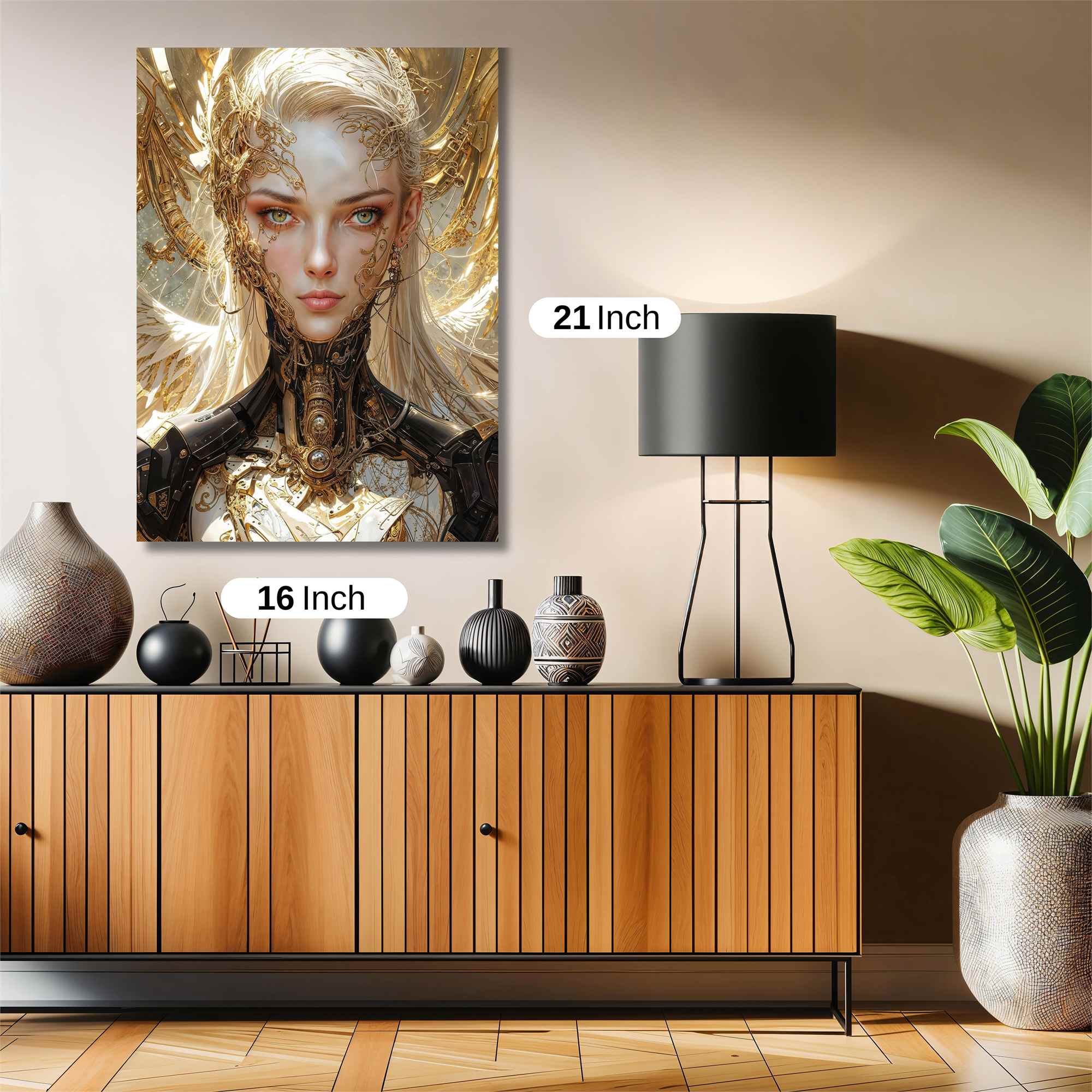 Golden Serenity Safe Wall Magnetic / M