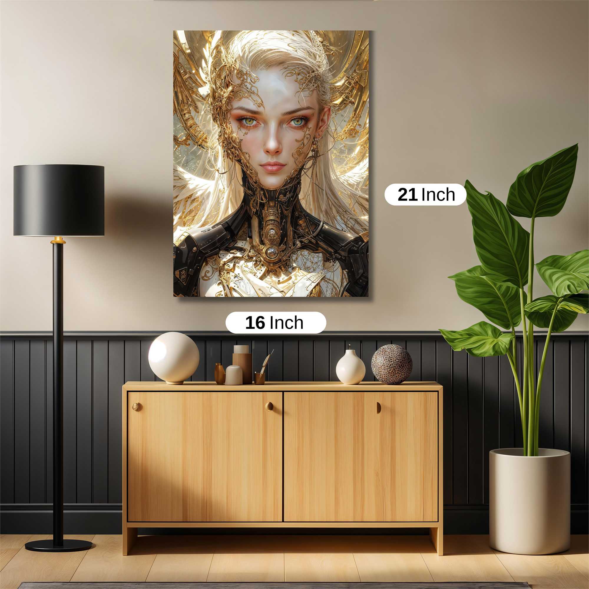 Golden Serenity Safe Wall Magnetic / M