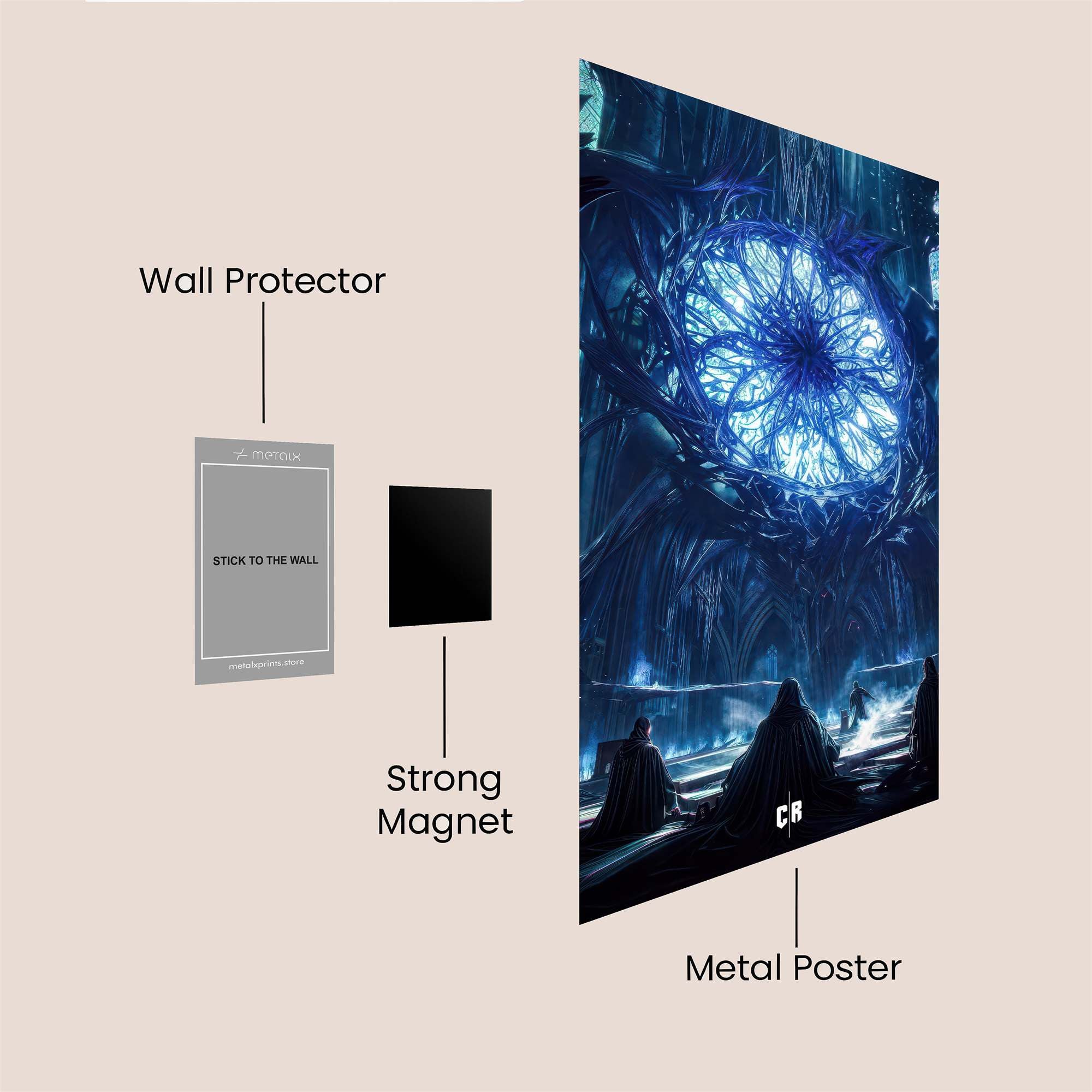 Portal Enigma Safe Wall Magnetic / M
