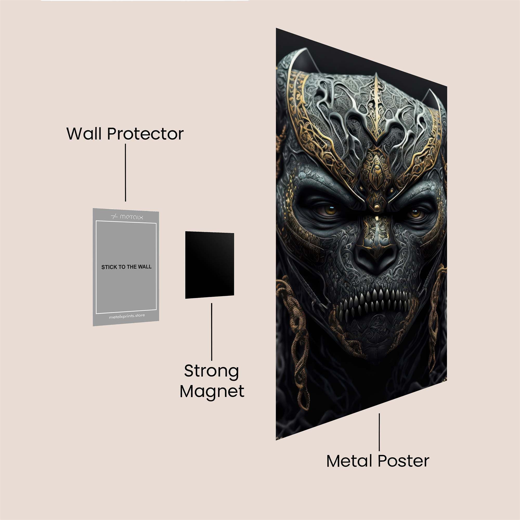 Panther Regal Safe Wall Magnetic / M
