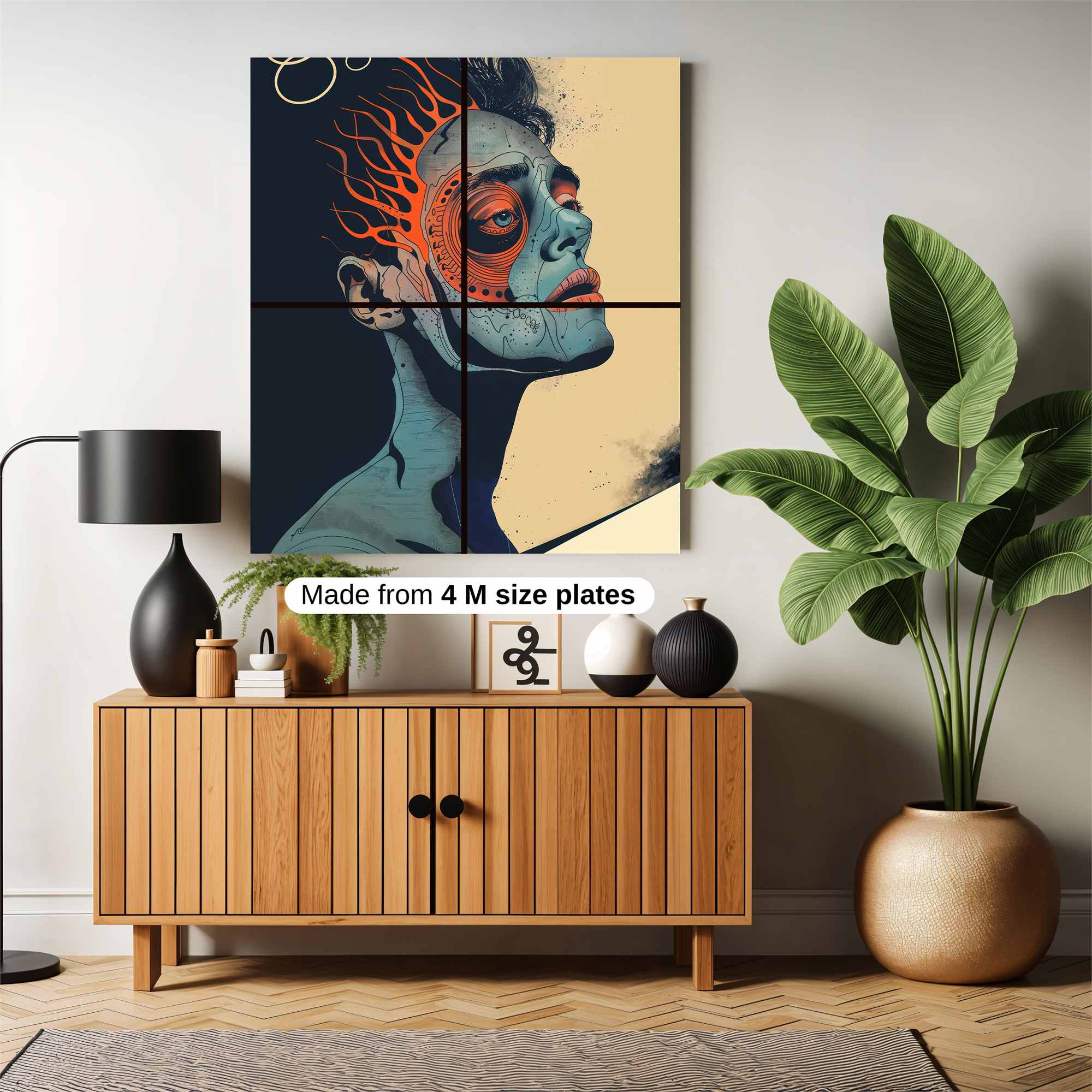 FlameGaze Safe Wall Magnetic / M