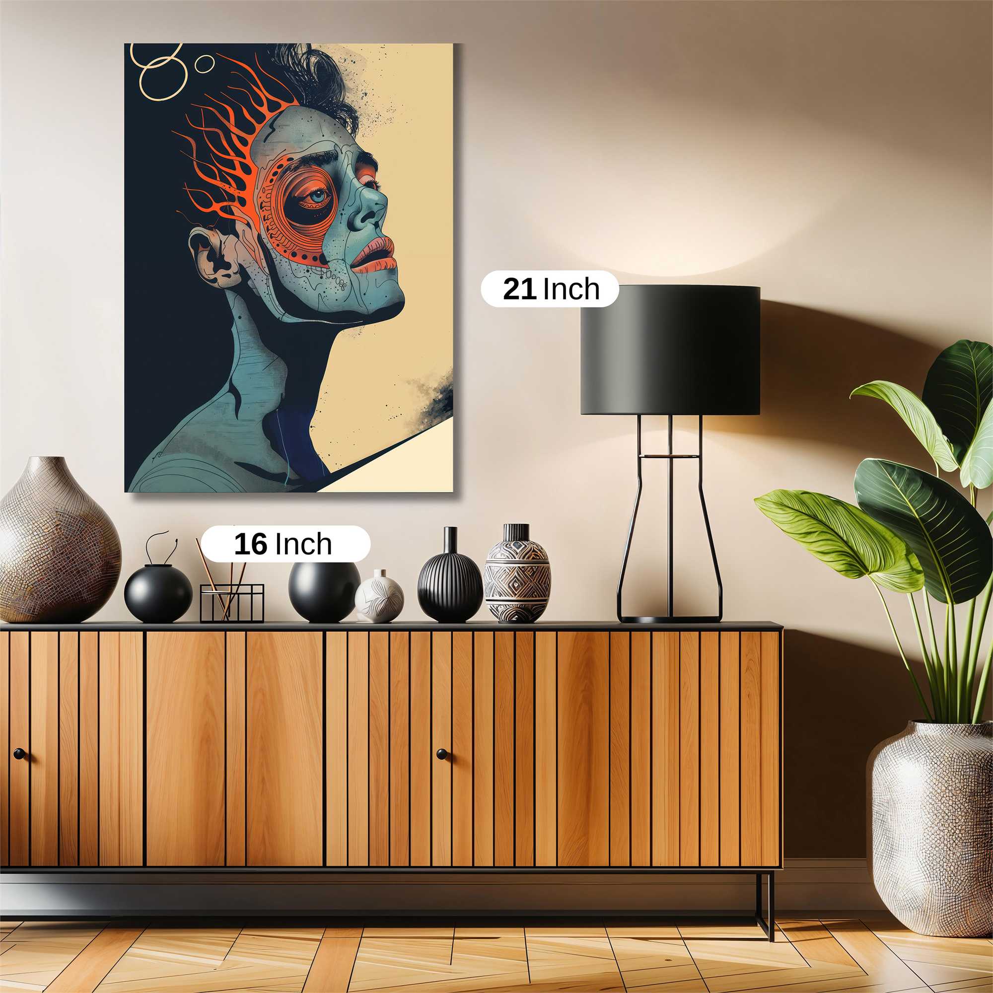 FlameGaze Safe Wall Magnetic / M