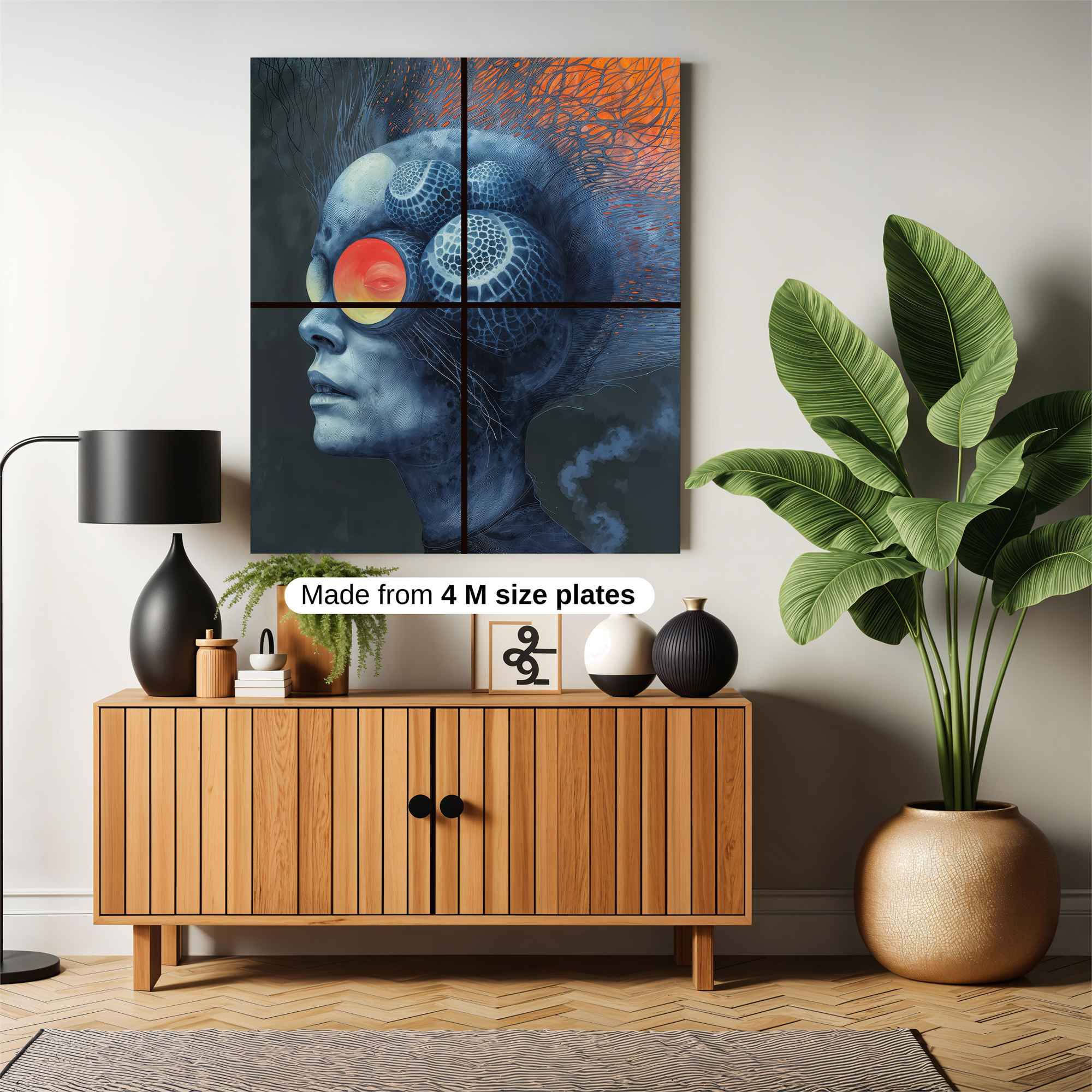 Alien Enigma Safe Wall Magnetic / M