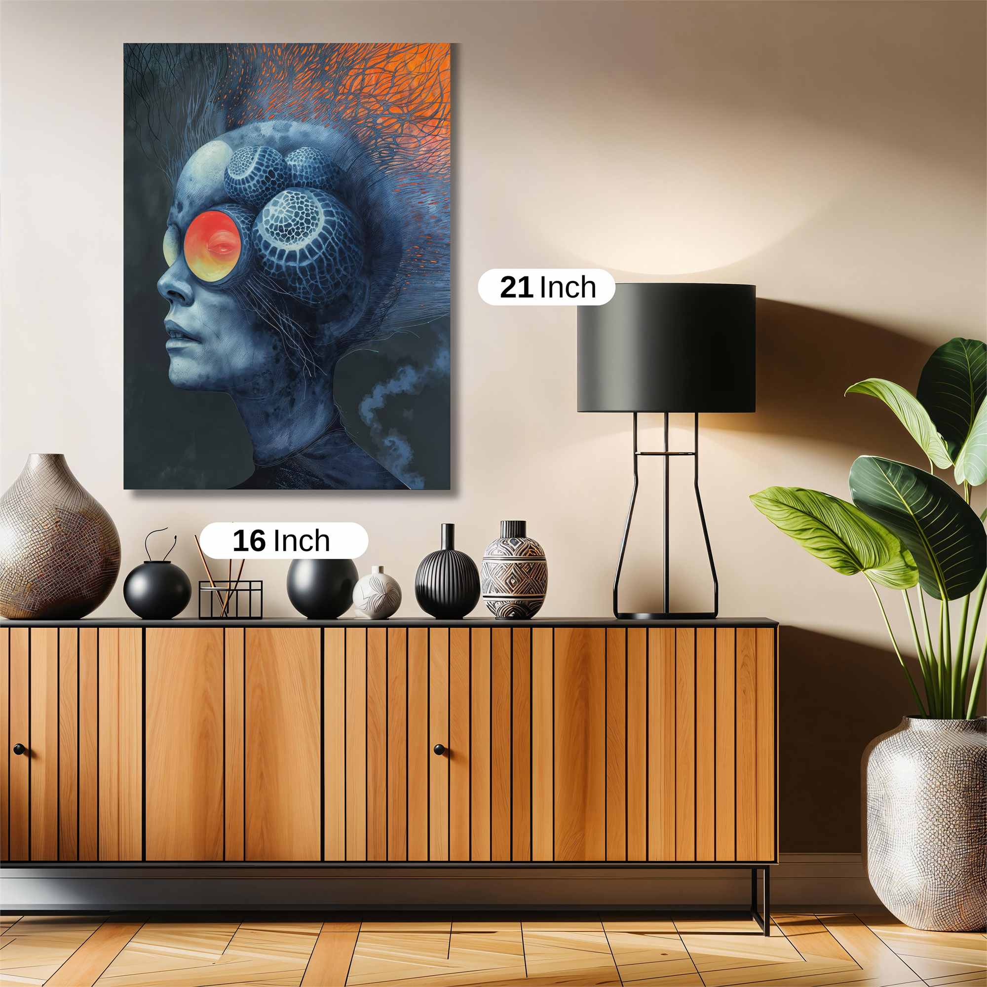 Alien Enigma Safe Wall Magnetic / M