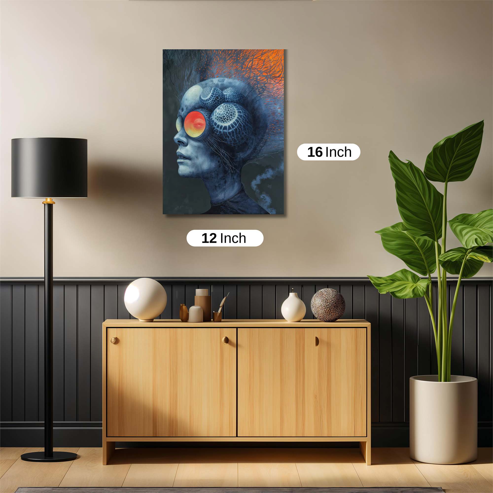 Alien Enigma Safe Wall Magnetic / M