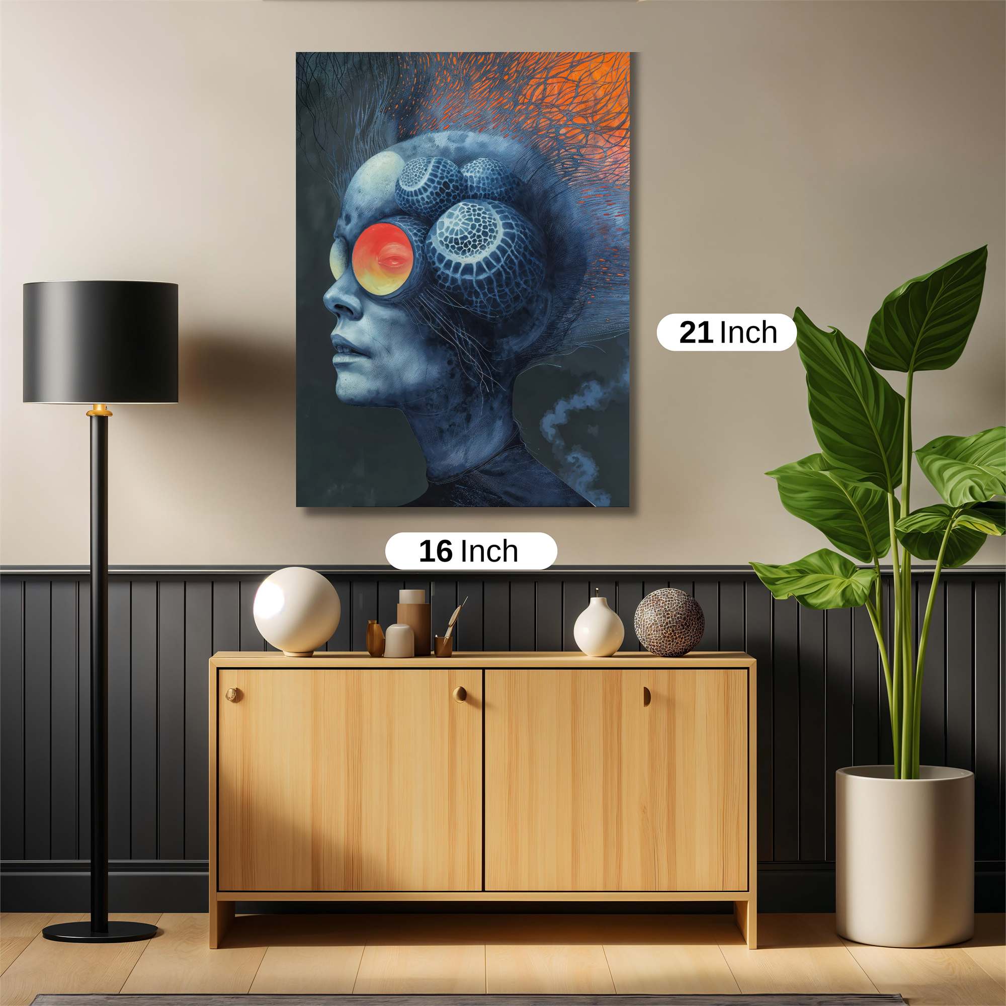 Alien Enigma Safe Wall Magnetic / M