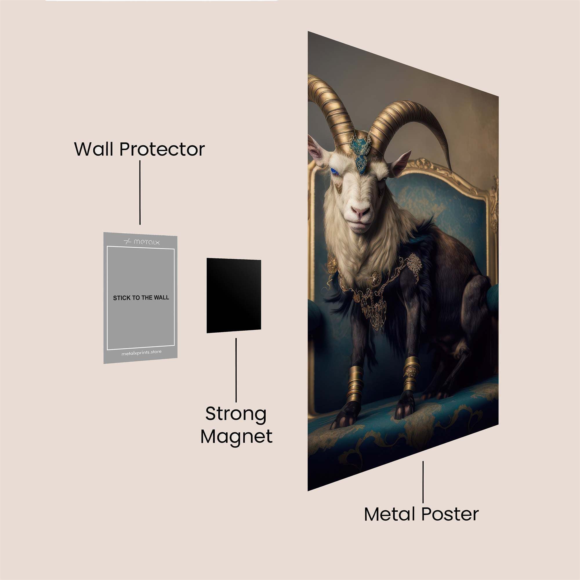 Regal Ram Safe Wall Magnetic / M