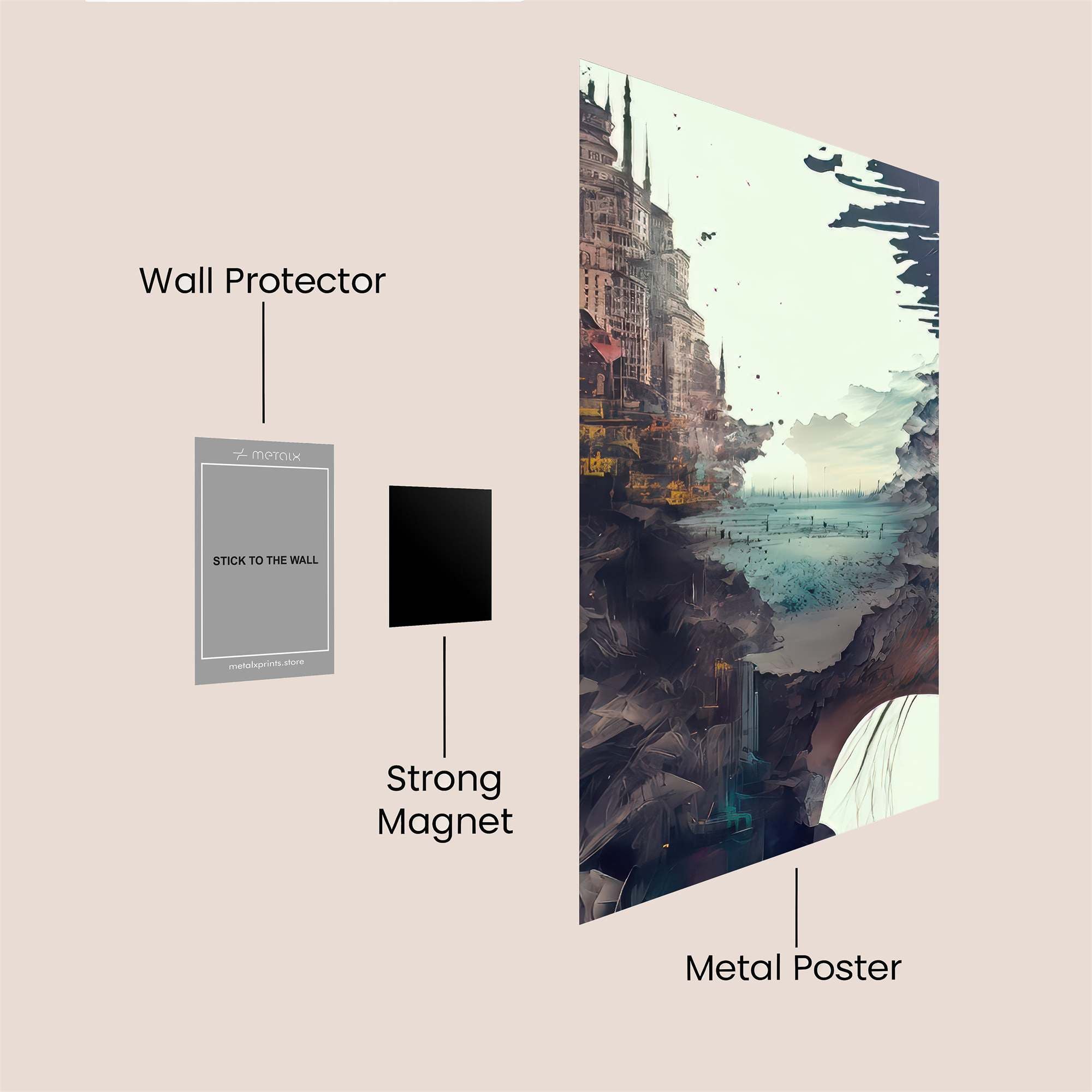 CityDream Safe Wall Magnetic / M