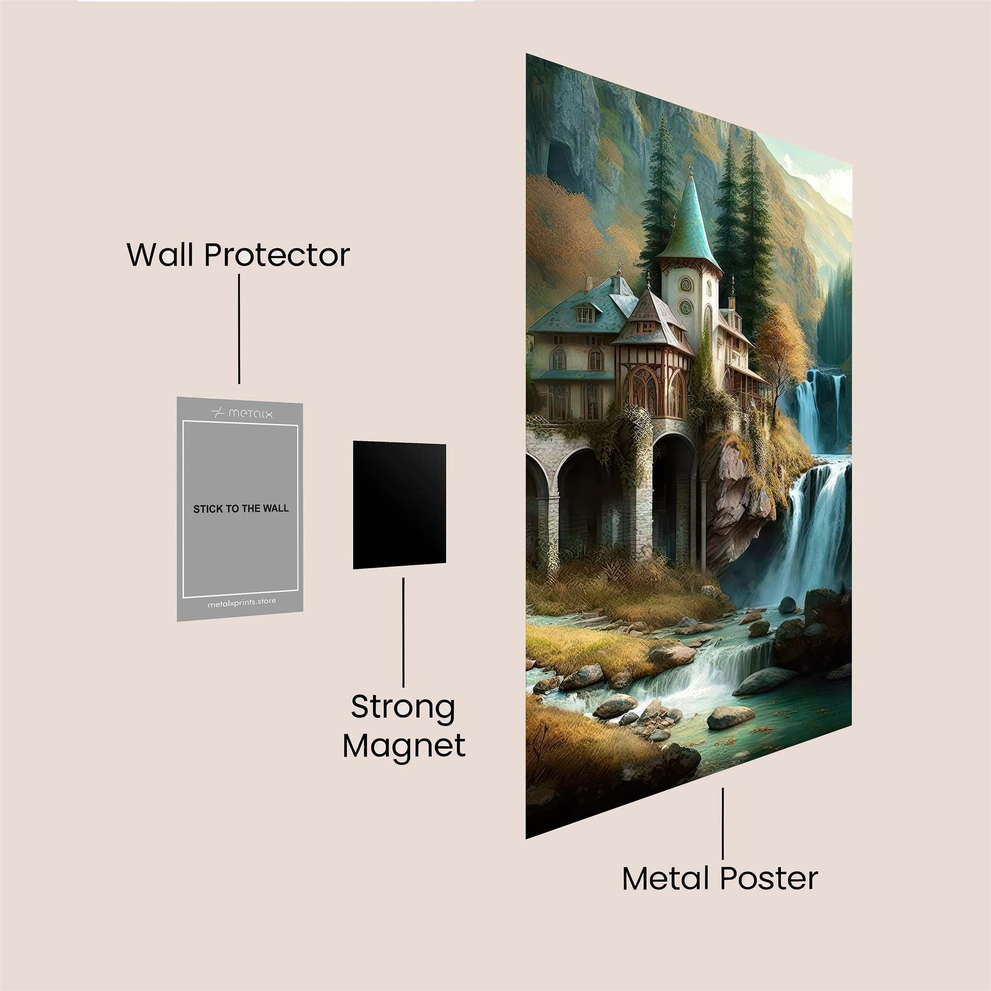 Enchanted Serenity Safe Wall Magnetic / M