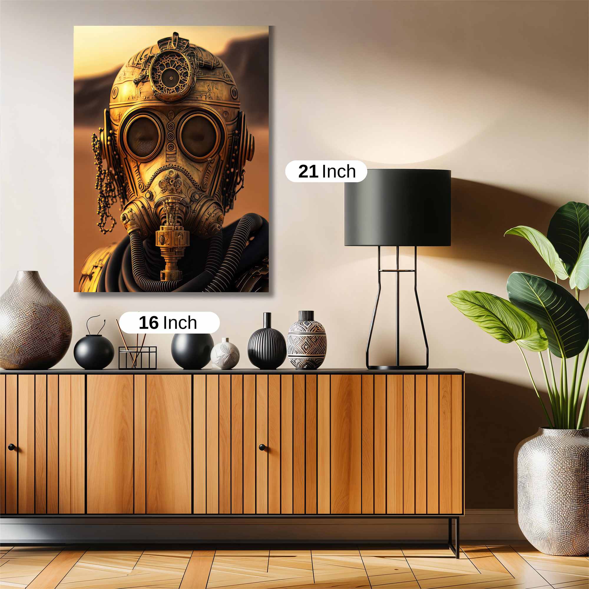 Steampunk Serenity Safe Wall Magnetic / M