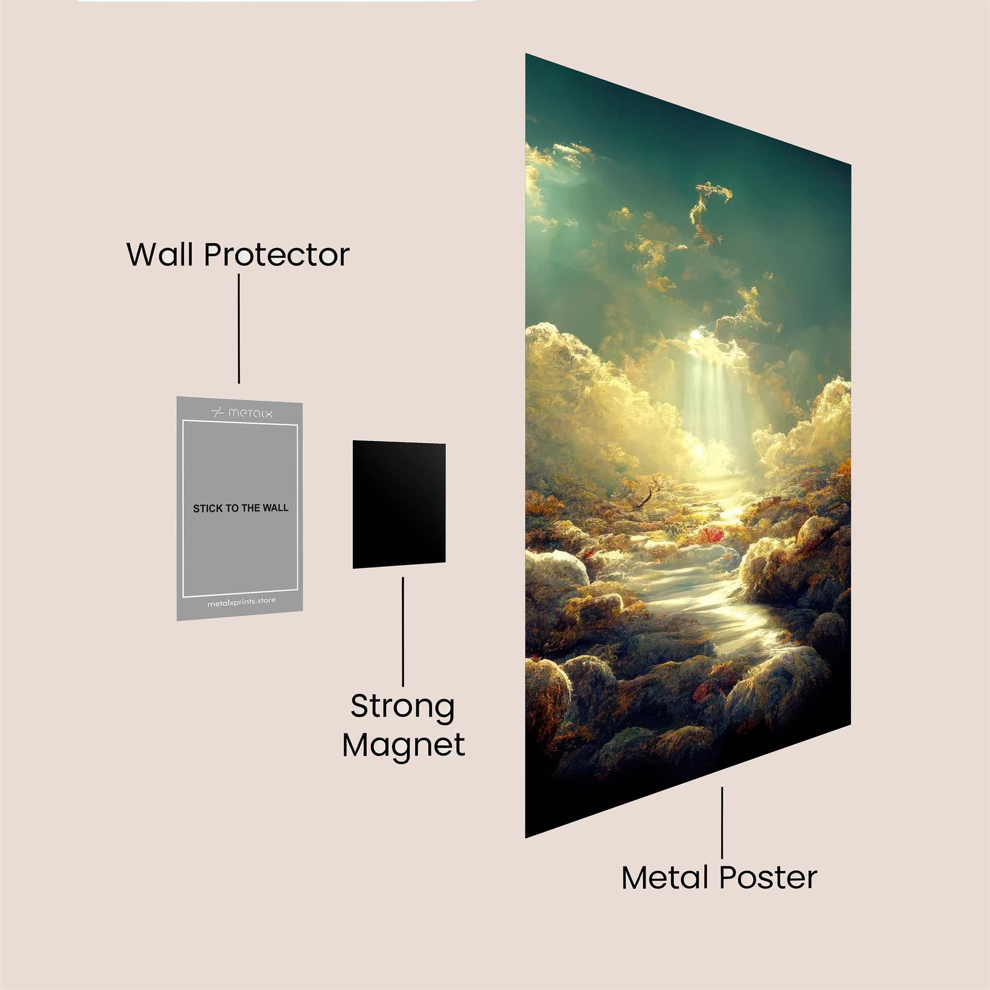 Heavenly Radiance Safe Wall Magnetic / M
