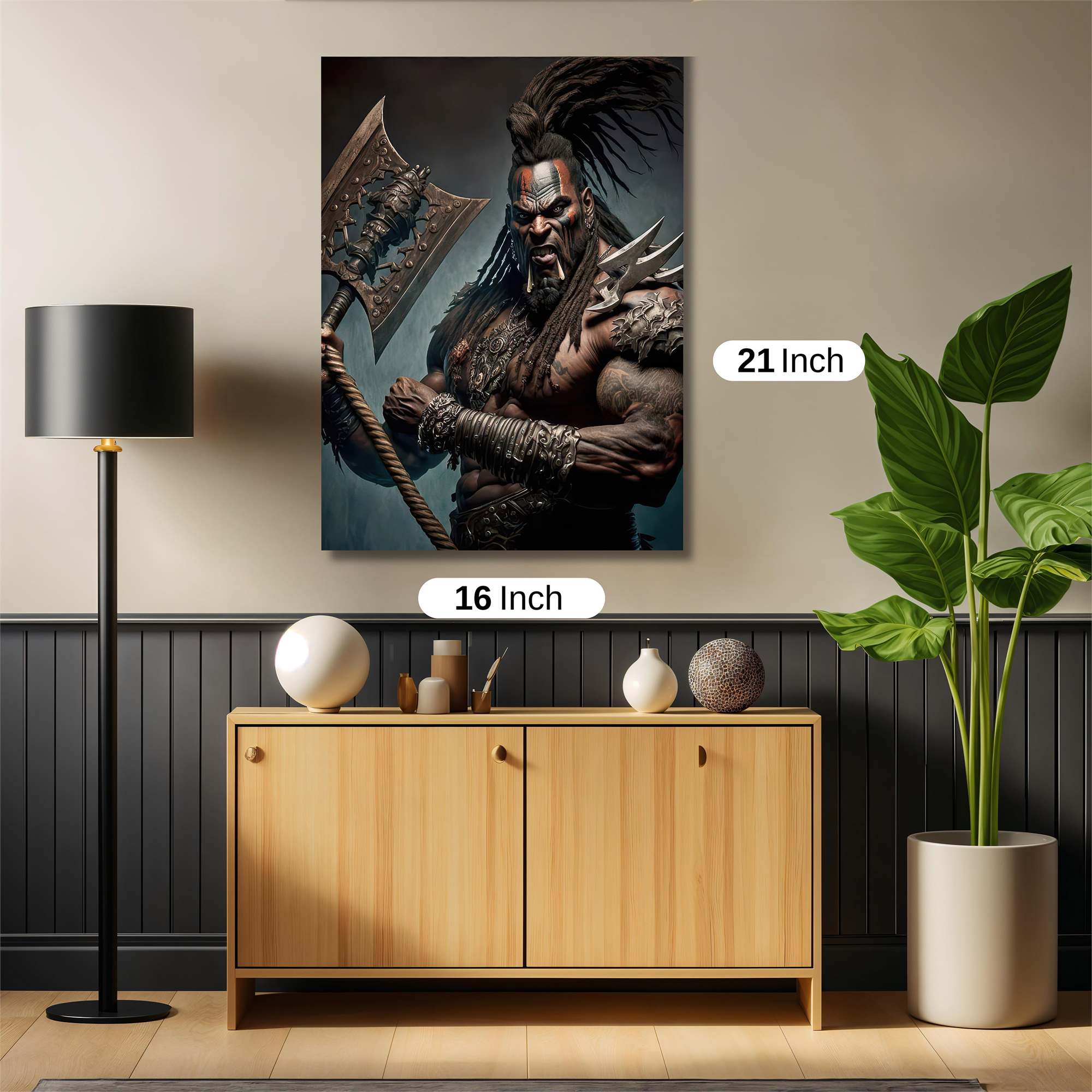 Warlord Wrath Safe Wall Magnetic / M