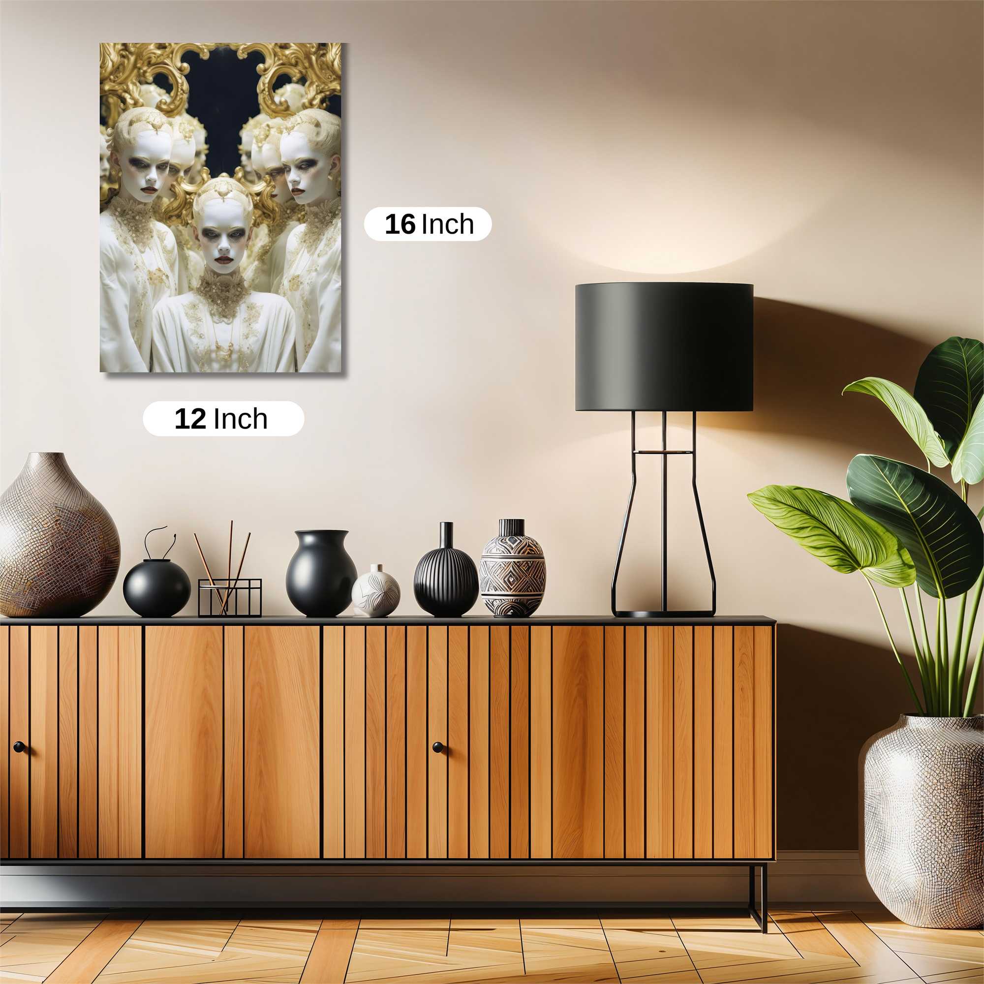 Mirror Elegance Safe Wall Magnetic / M