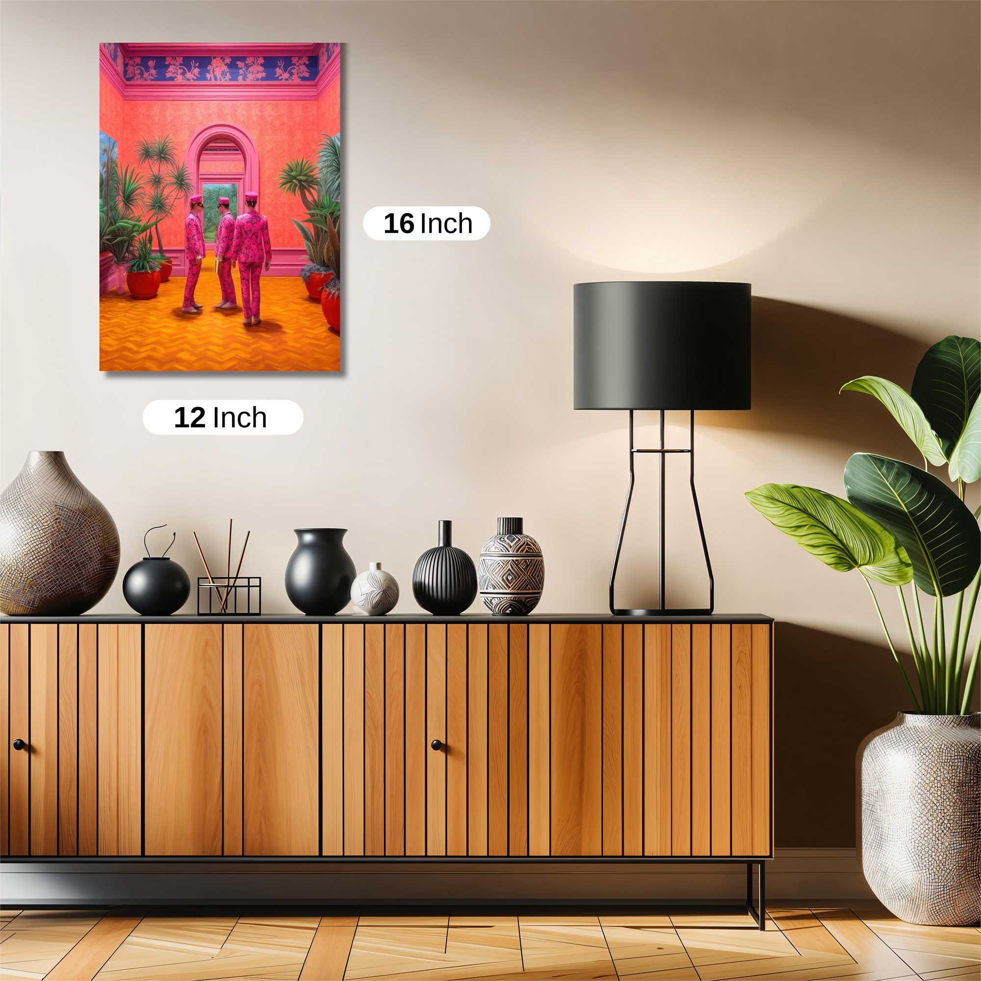 Pink Harmony Safe Wall Magnetic / M