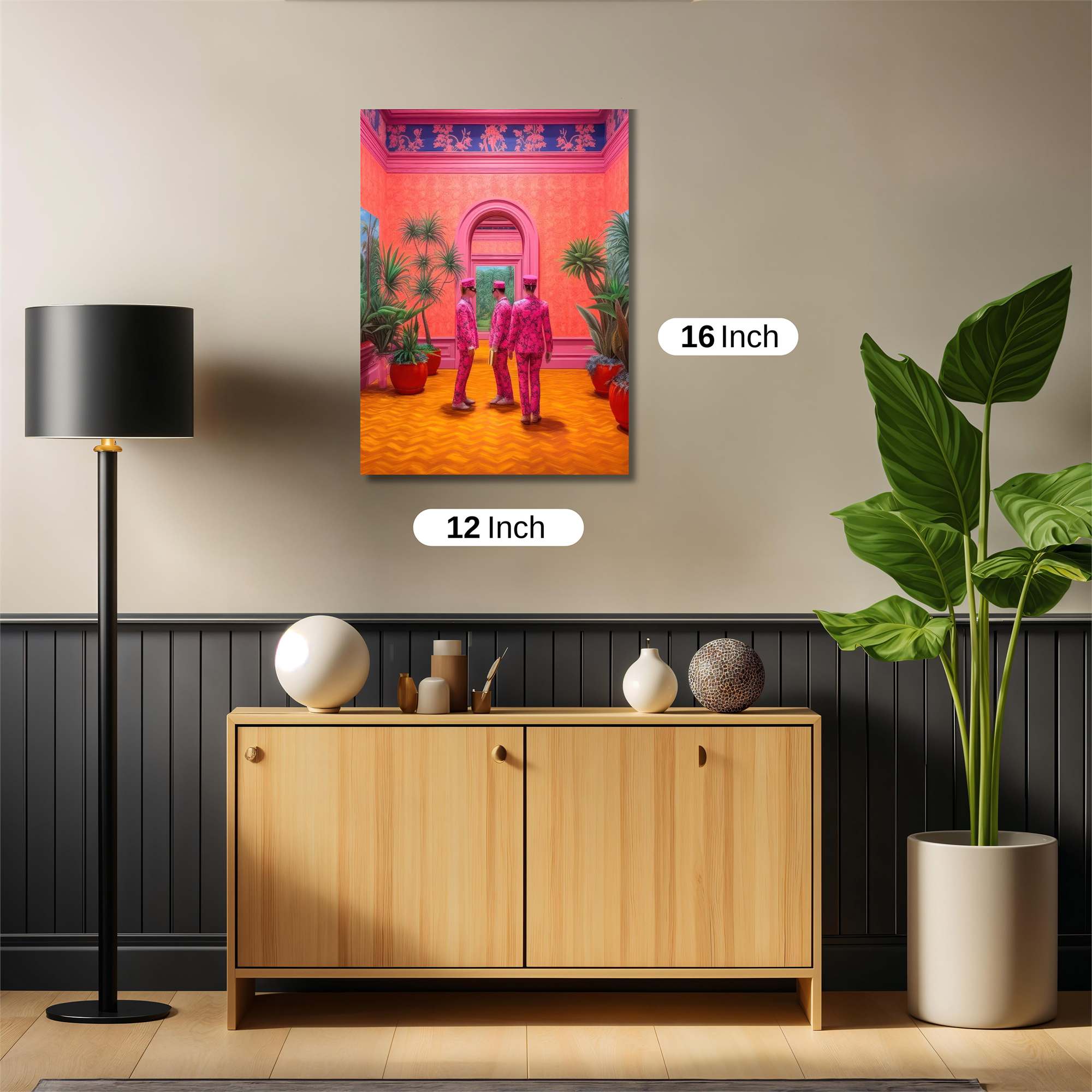 Pink Harmony Safe Wall Magnetic / M