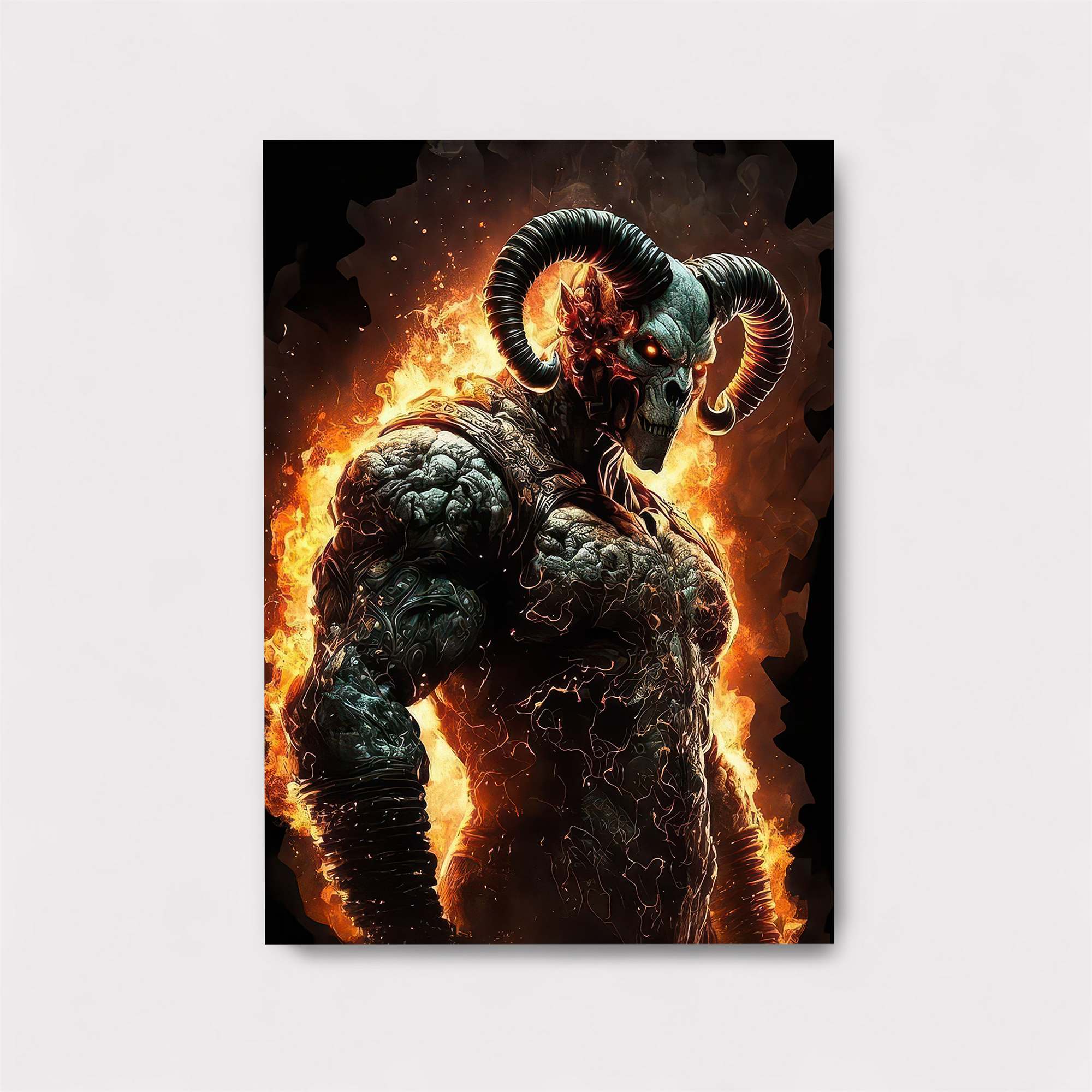 Demon Blaze Safe Wall Magnetic / M