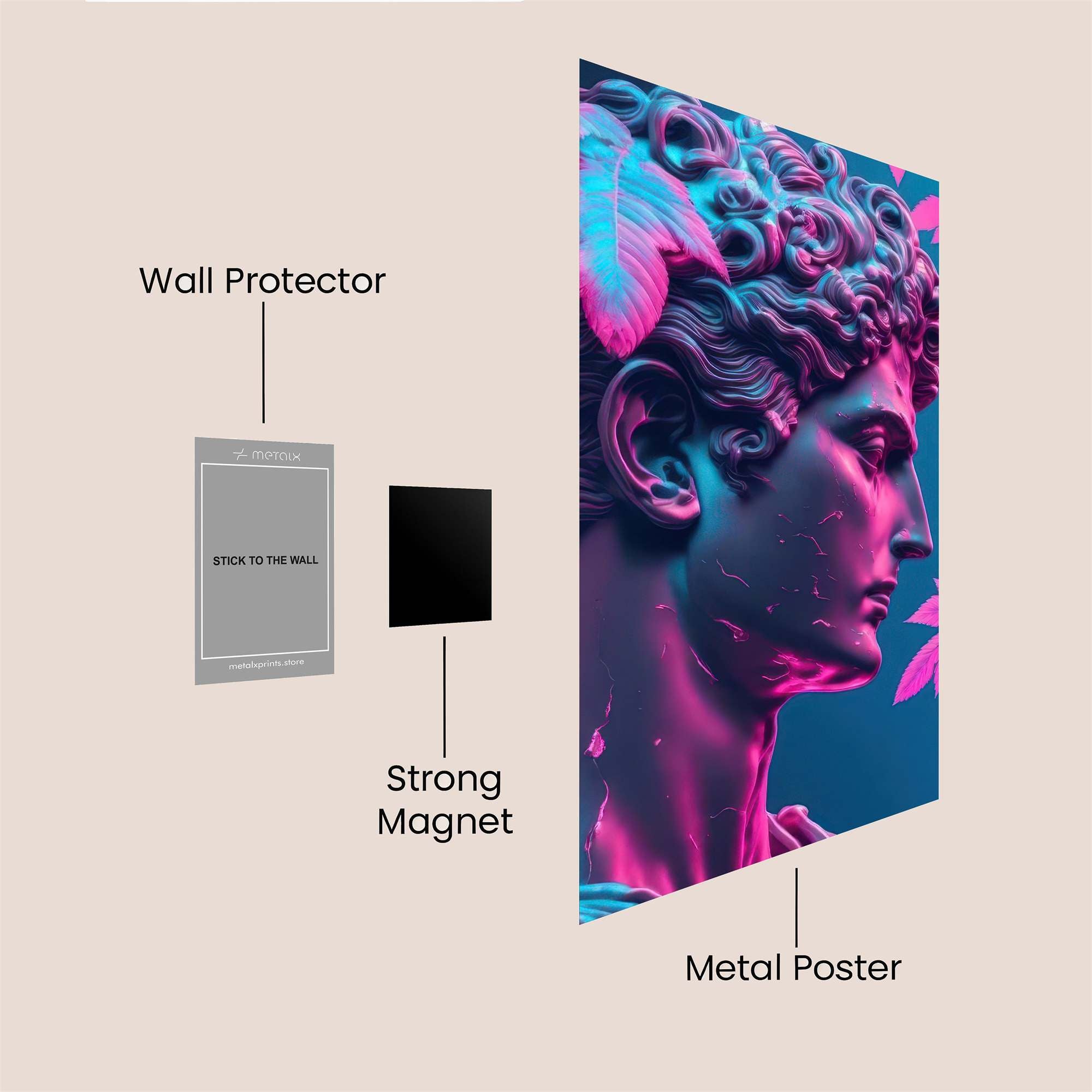 Apollo Radiant Safe Wall Magnetic / M