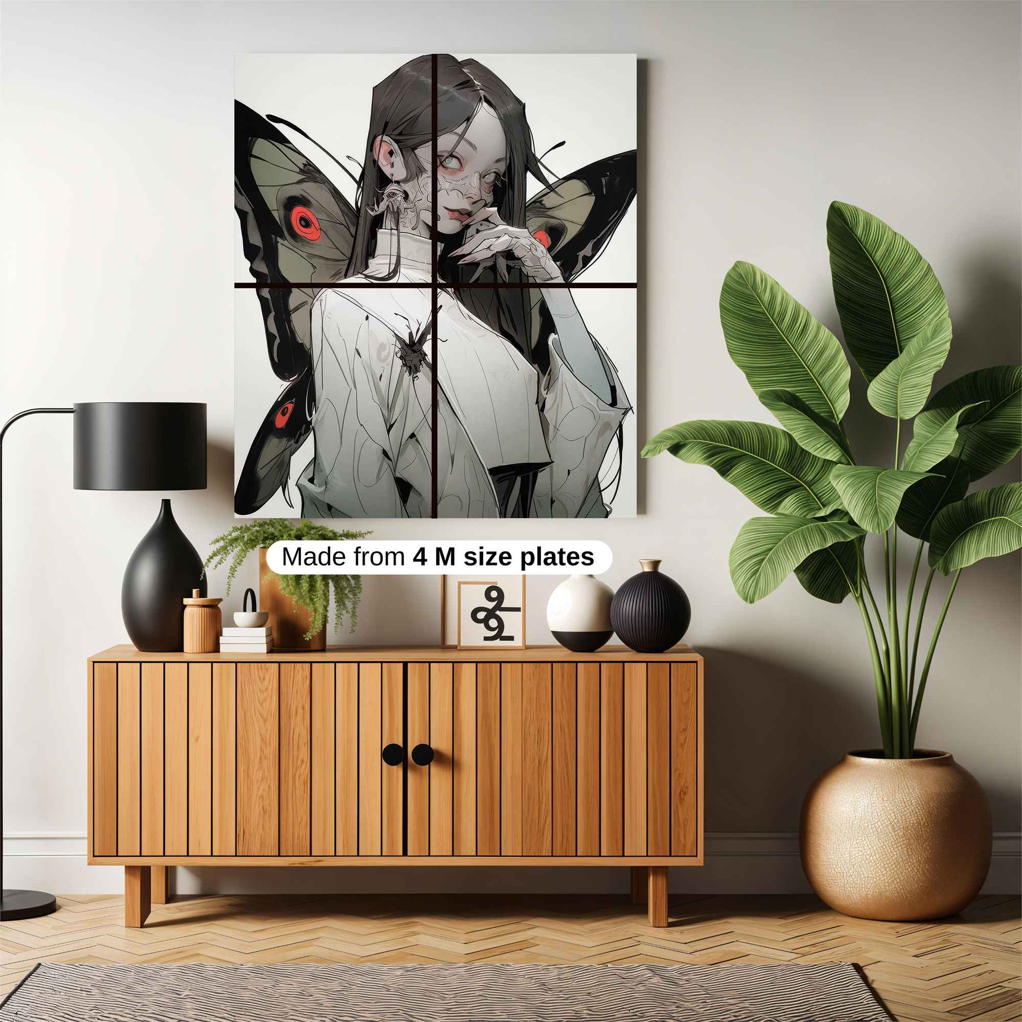 Butterfly Enigma Safe Wall Magnetic / M
