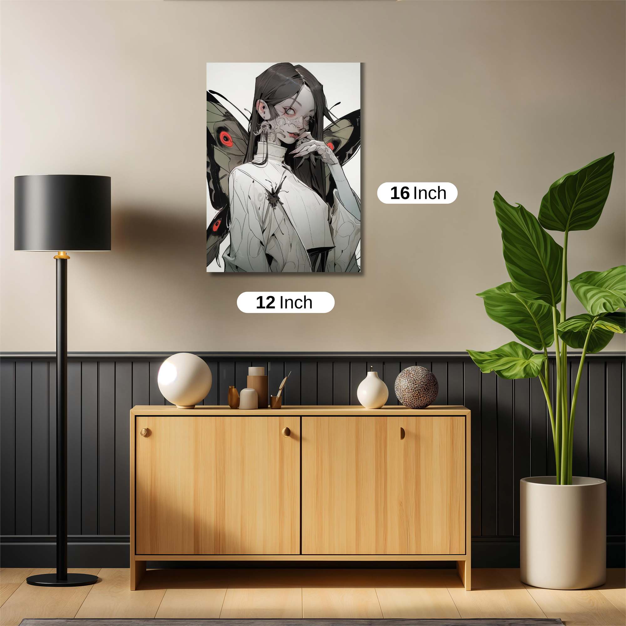 Butterfly Enigma Safe Wall Magnetic / M