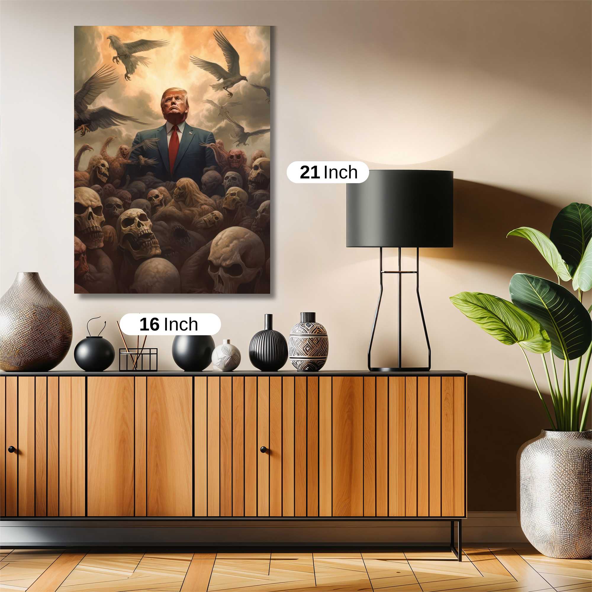 Trump Apocalyptic Safe Wall Magnetic / M